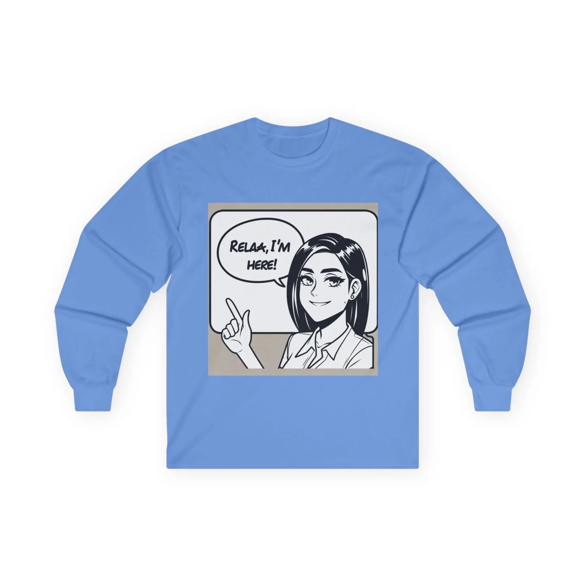 Relaxa Galaxy Unisex Ultra Cotton Long Sleeve Tee Printify