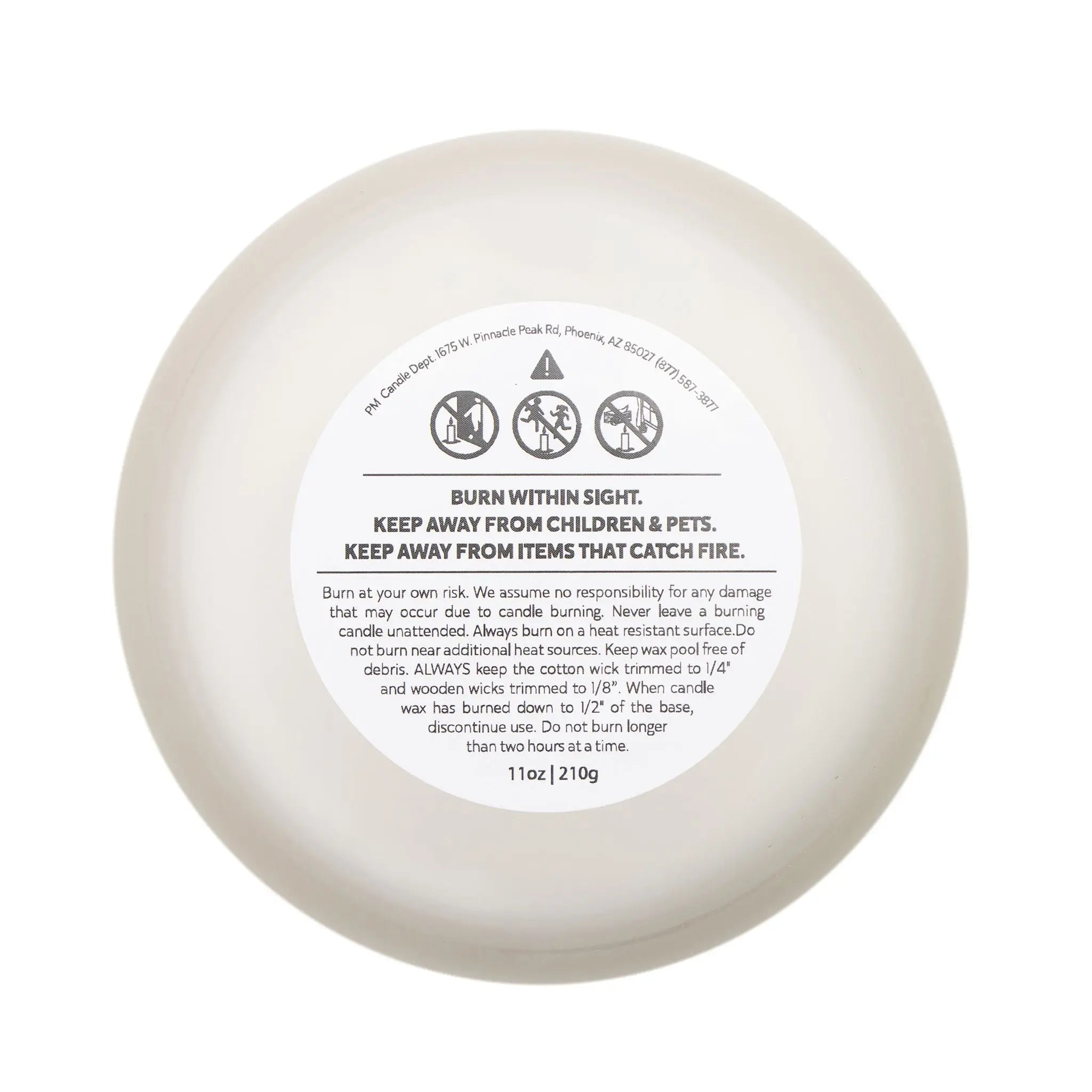Oakmoss and Amber Scented Candle Relaxa Candle Canada