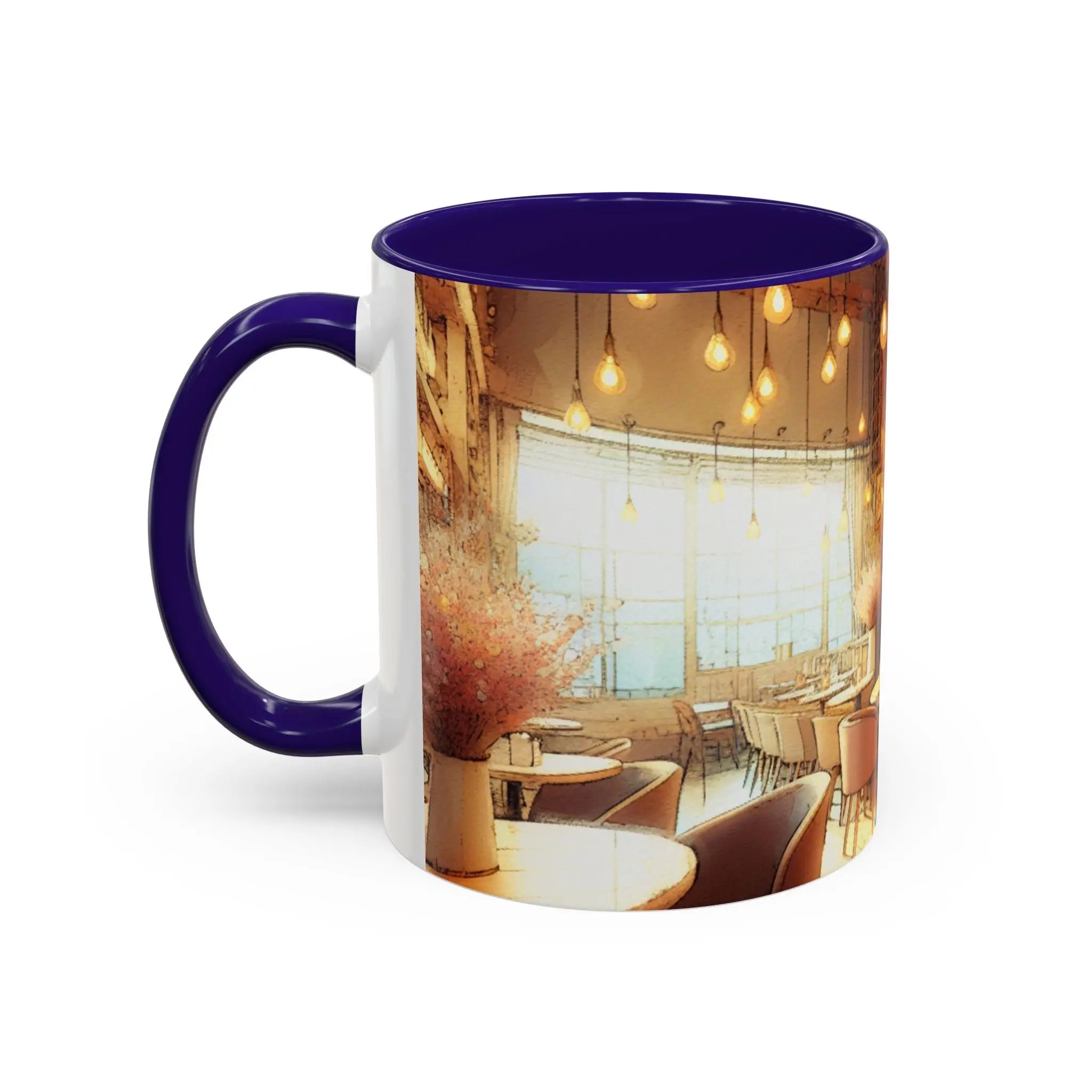 Colorful Café Mug - 11oz & 15oz - Perfect for Coffee Lovers & Gift Giving Printify