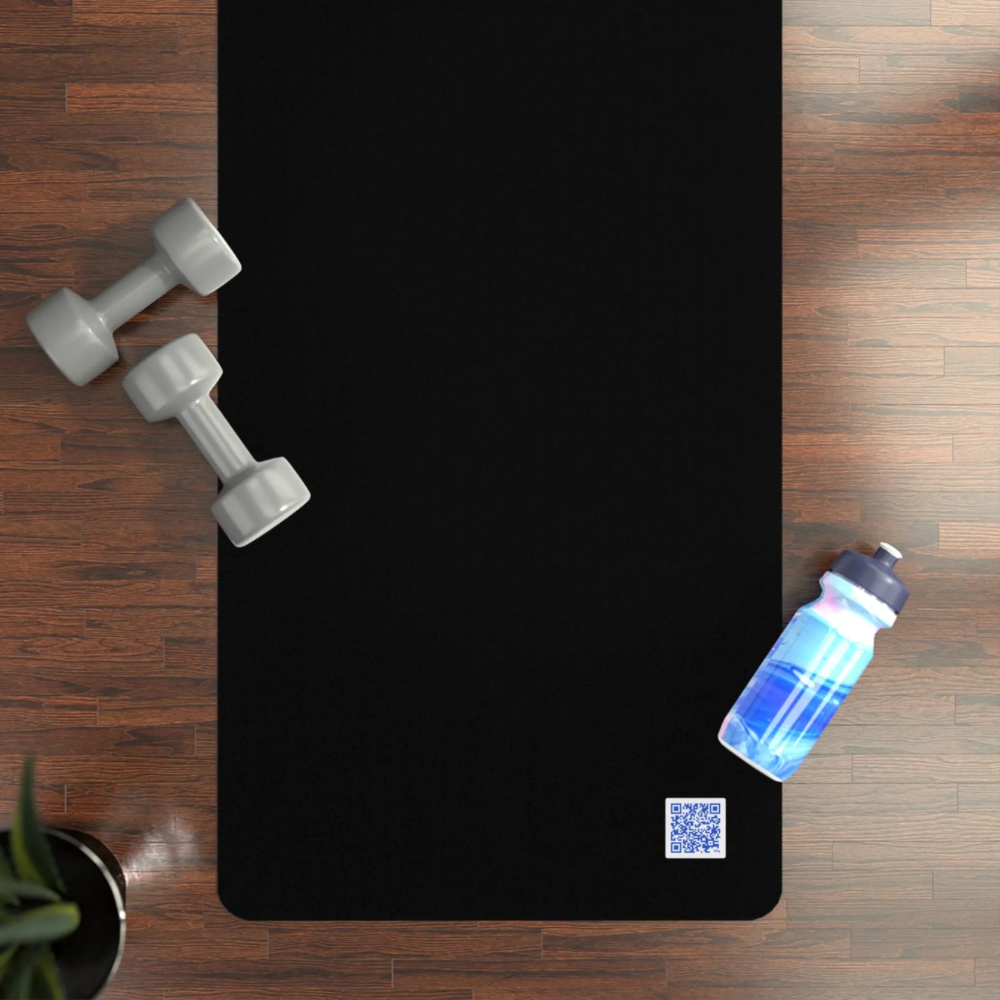 Relaxâ Rubber Yoga Mat - Mindful Meditation & Wellness Essential Printify
