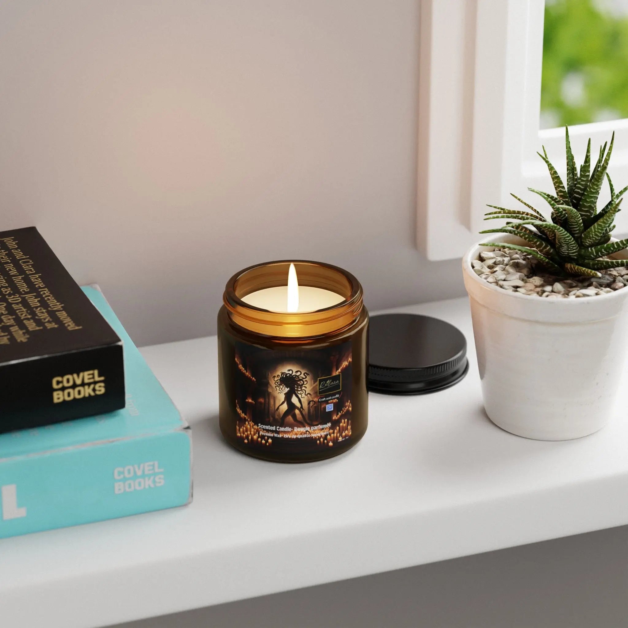 Relaxa Scented Soy Candle - Relaxing Ambiance for Self-Care Printify
