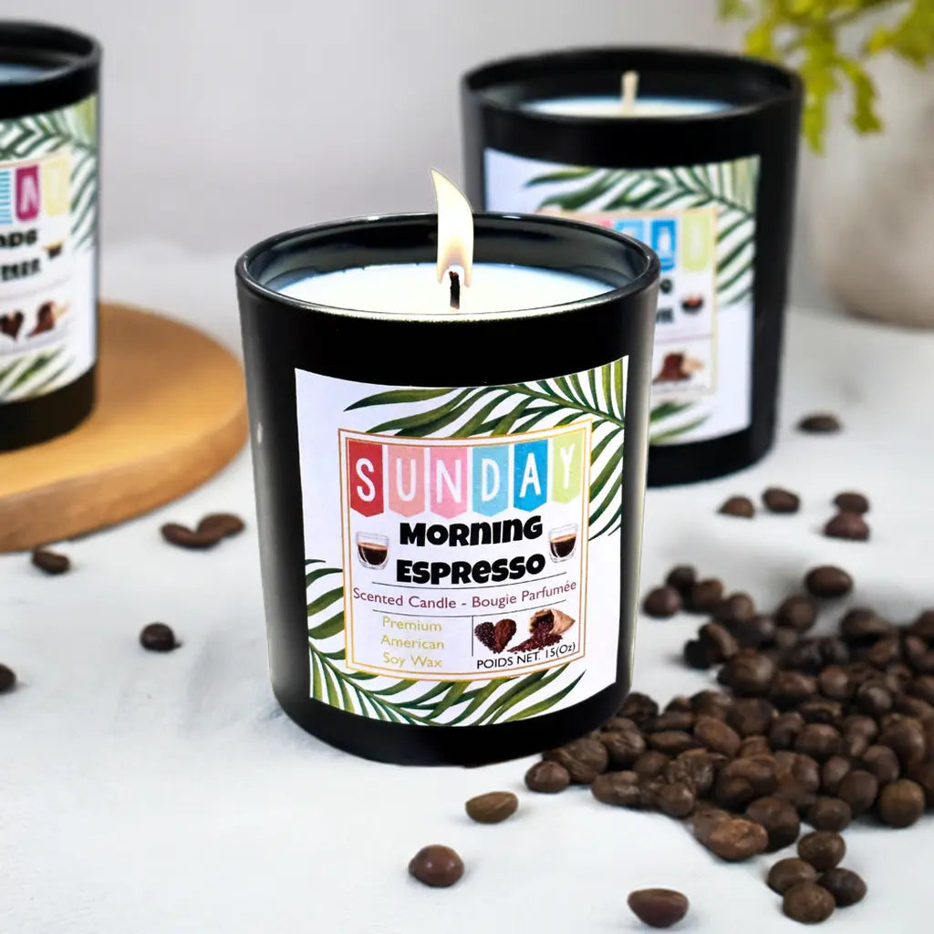 SUNDAY MORNING ESPRESSO SCENTED CANDLE 15oz My Store