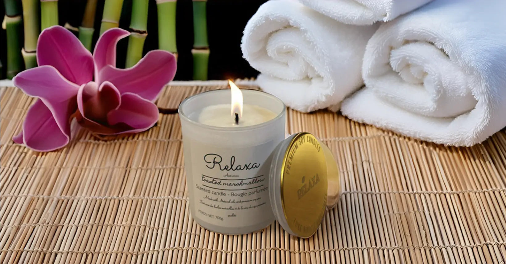 TOASTED MARSMALLOW SCENTED CANDLE 15oz My Store