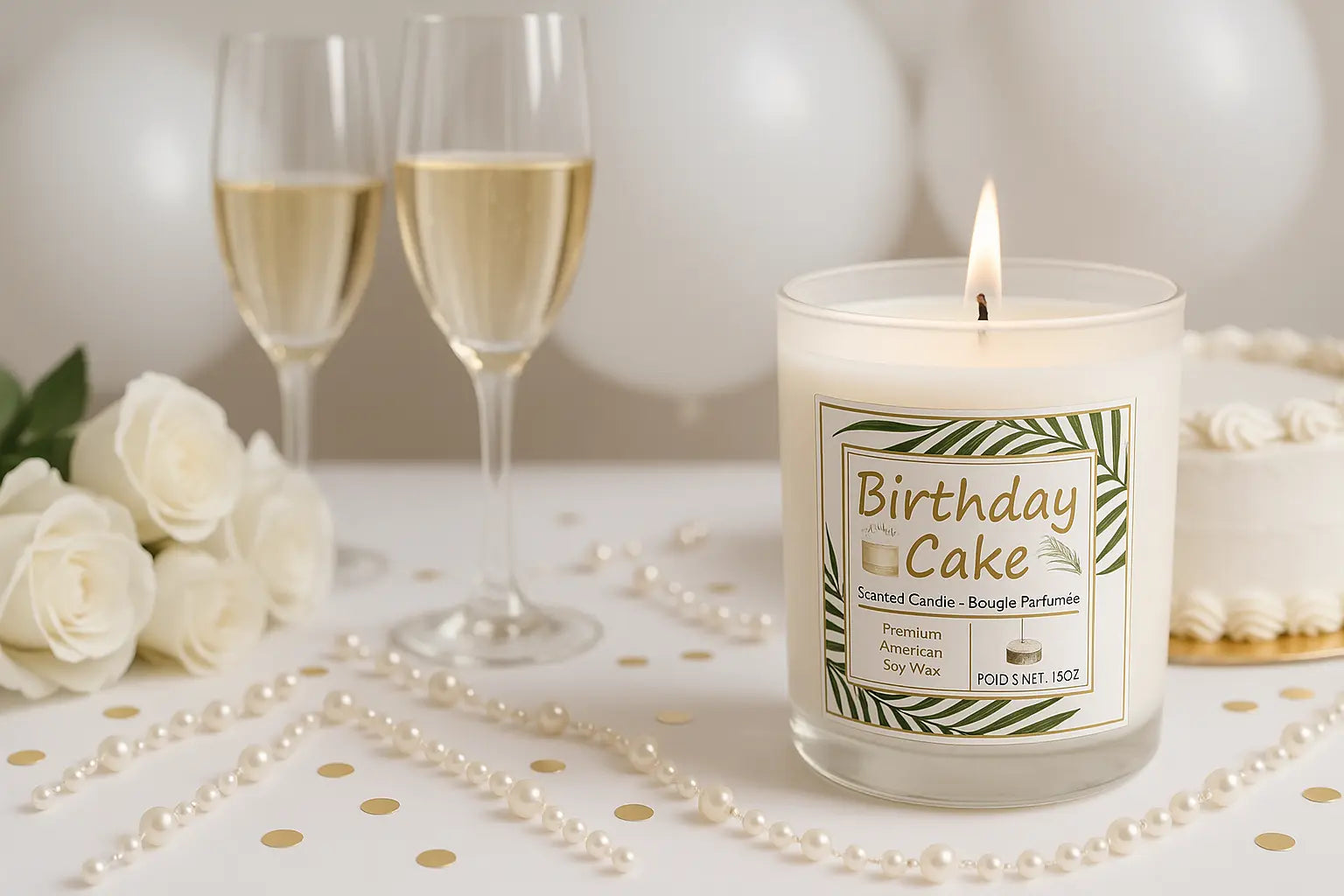 Super birthday cake candle 15oz My Store