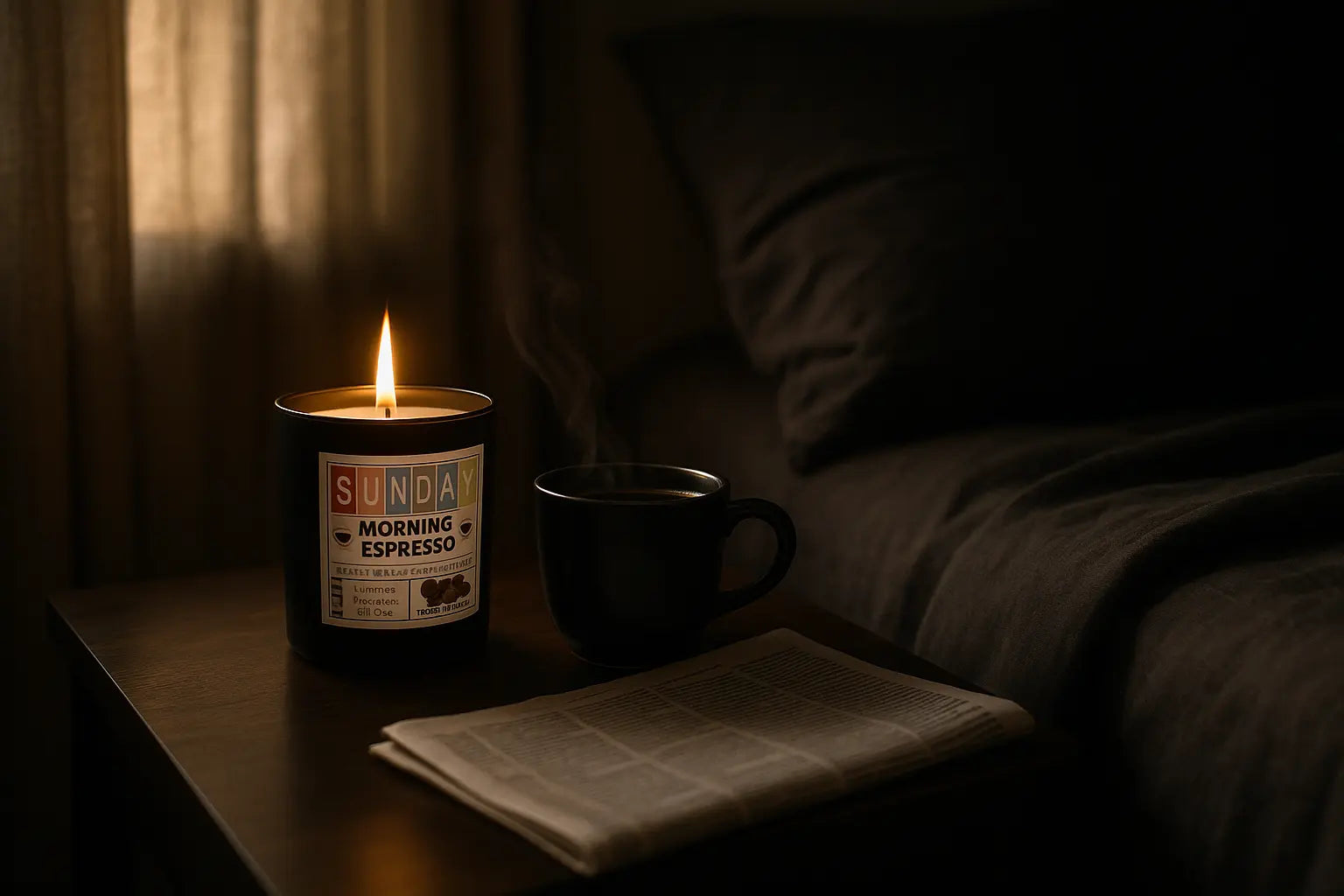 Sunday morning espresso candle 15oz My Store