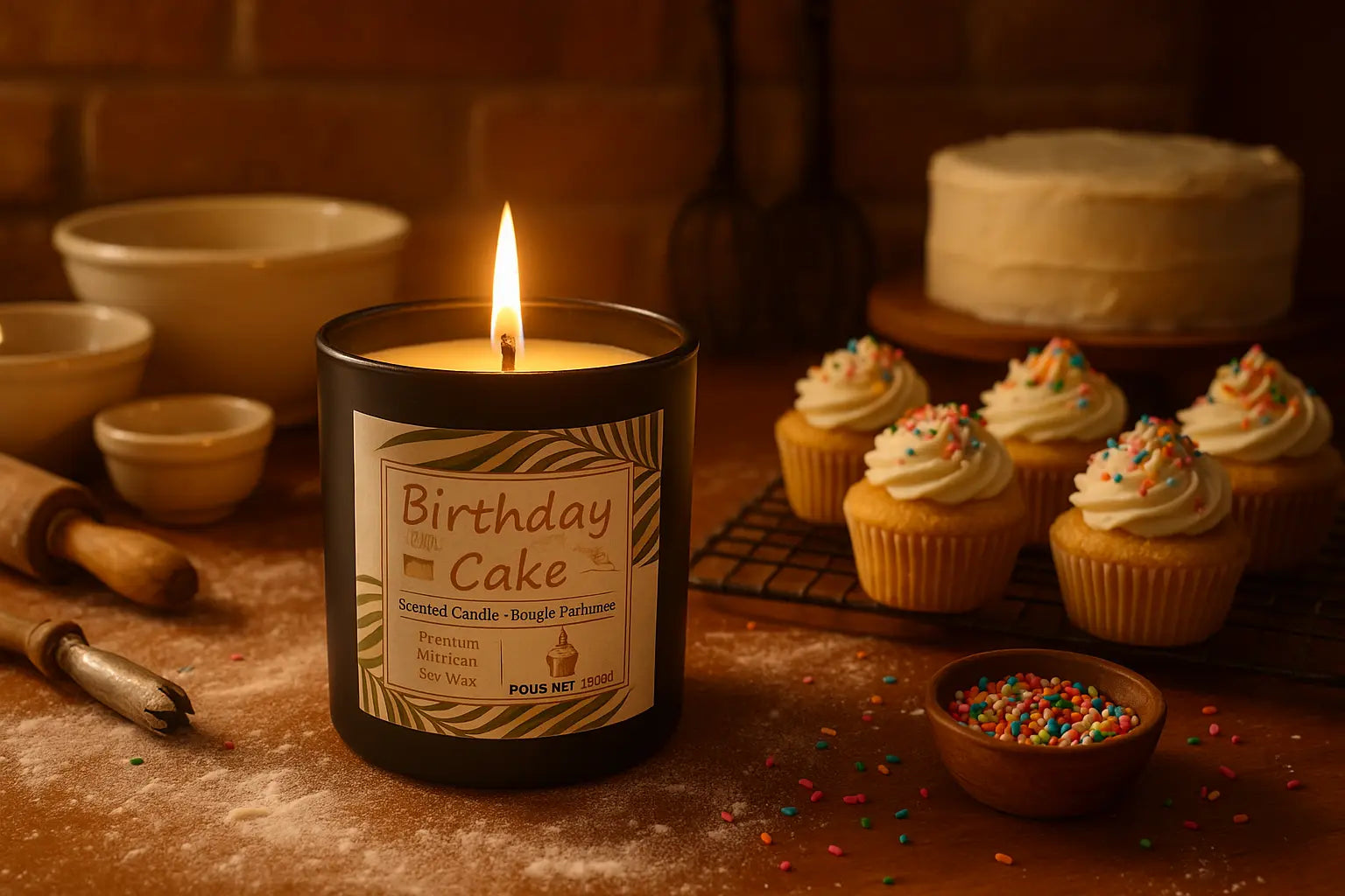 Super birthday cake candle 15oz My Store