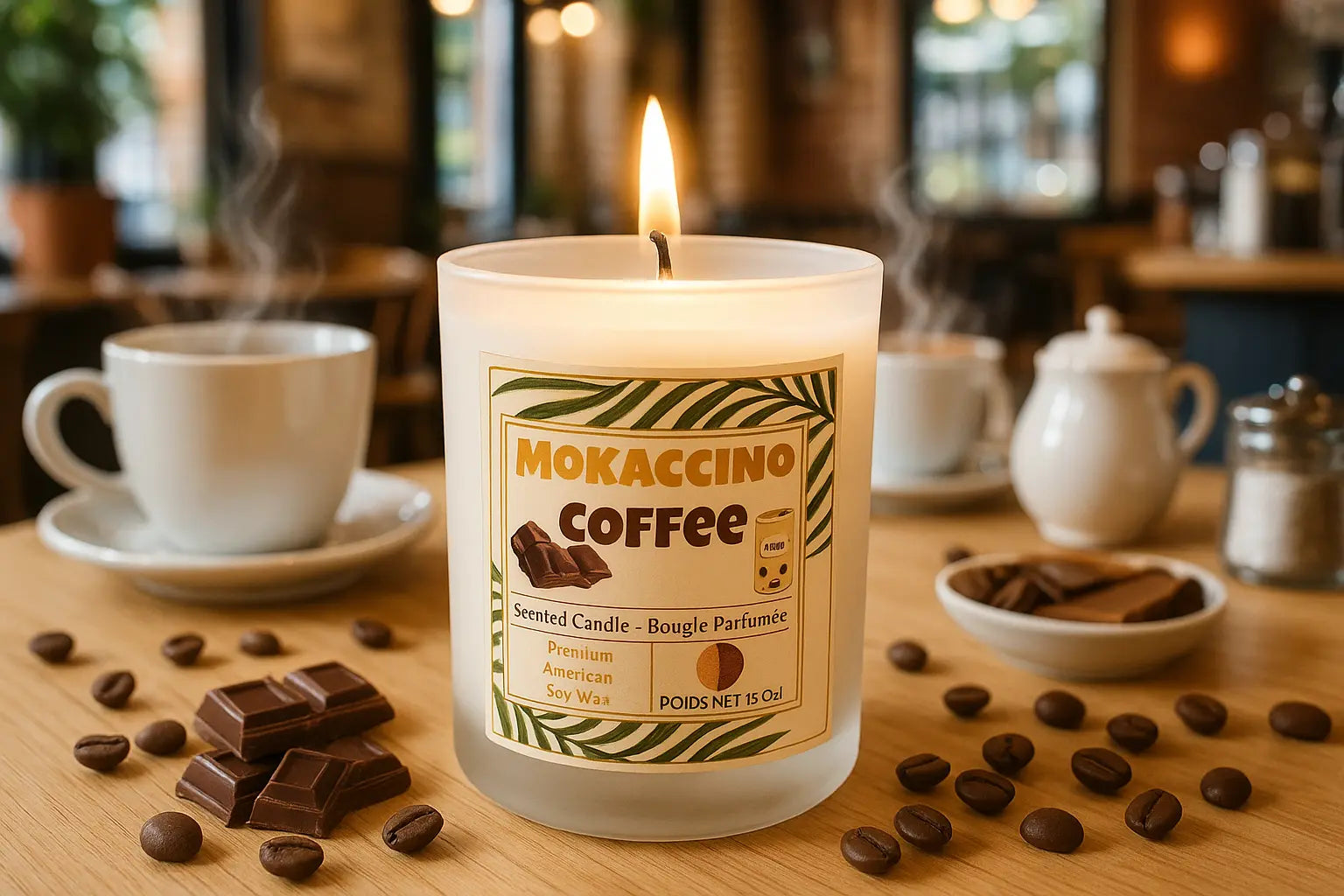 Mokaccino candle 15oz My Store