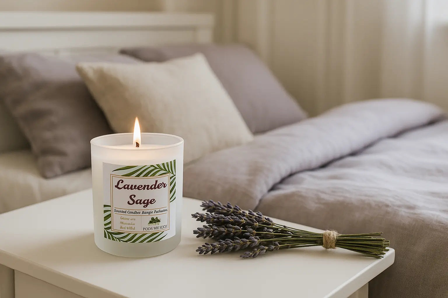 Lavender sage candle 15oz My Store