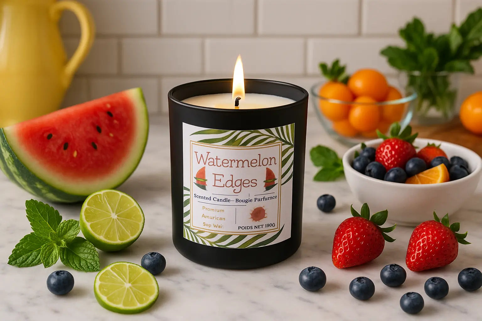 Fresh watermelon candle 15oz My Store