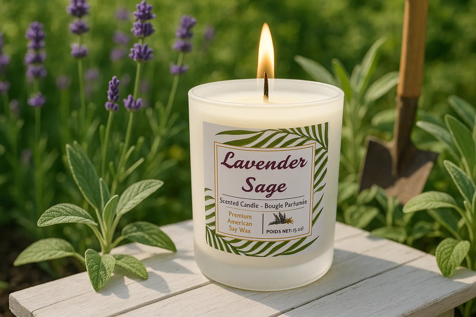Lavender sage candle 15oz My Store
