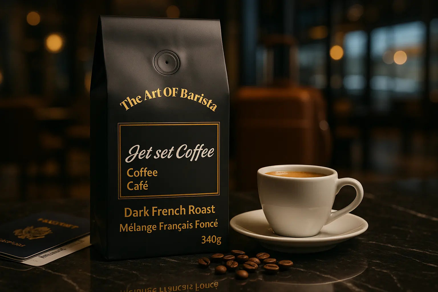 Jet Set Coffee Dark French Roast) Relaxa Candle Canada