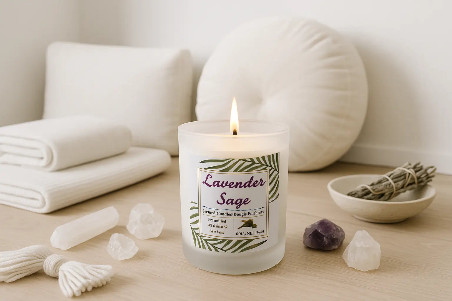 Lavender sage candle 15oz My Store