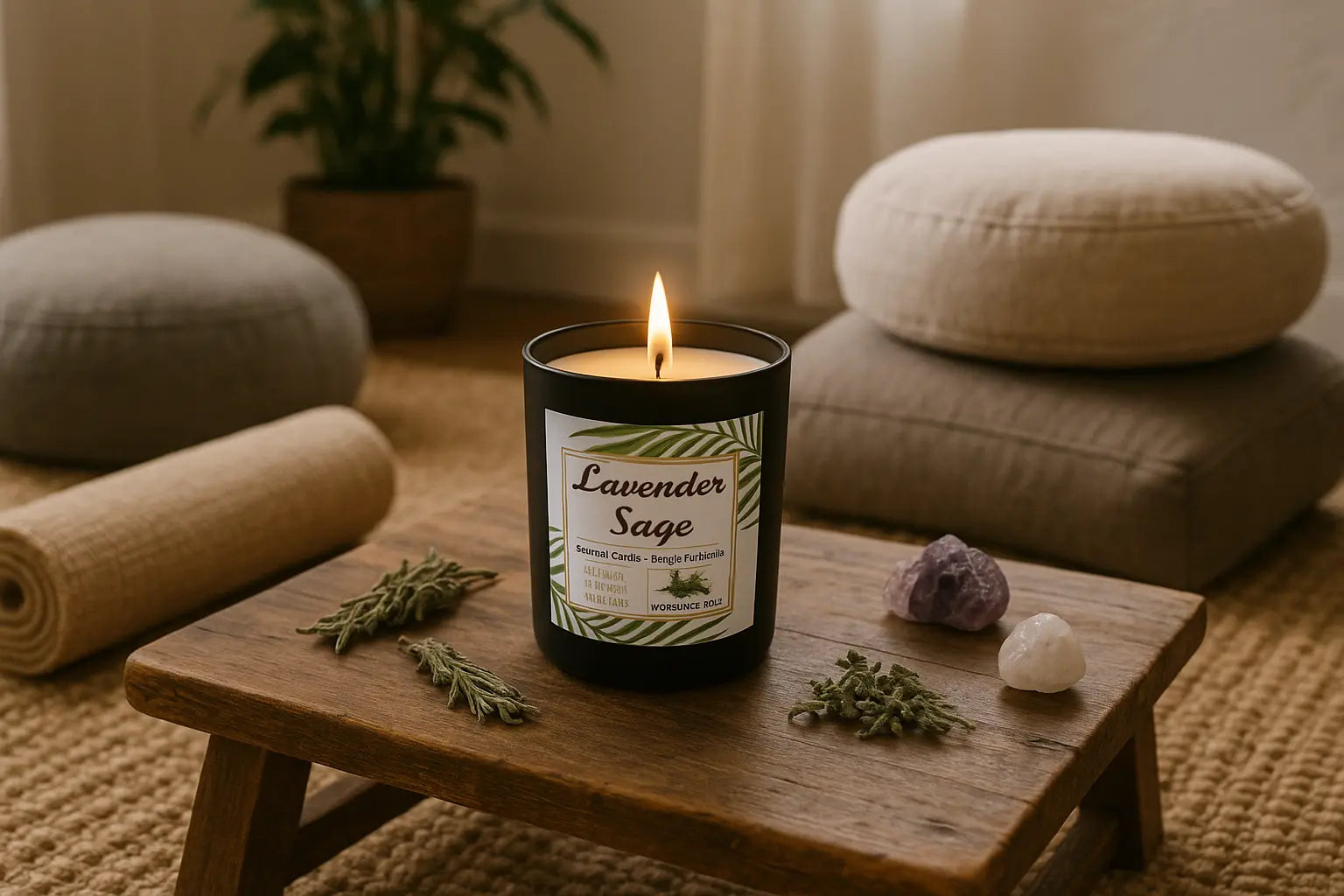Lavender sage candle 15oz My Store