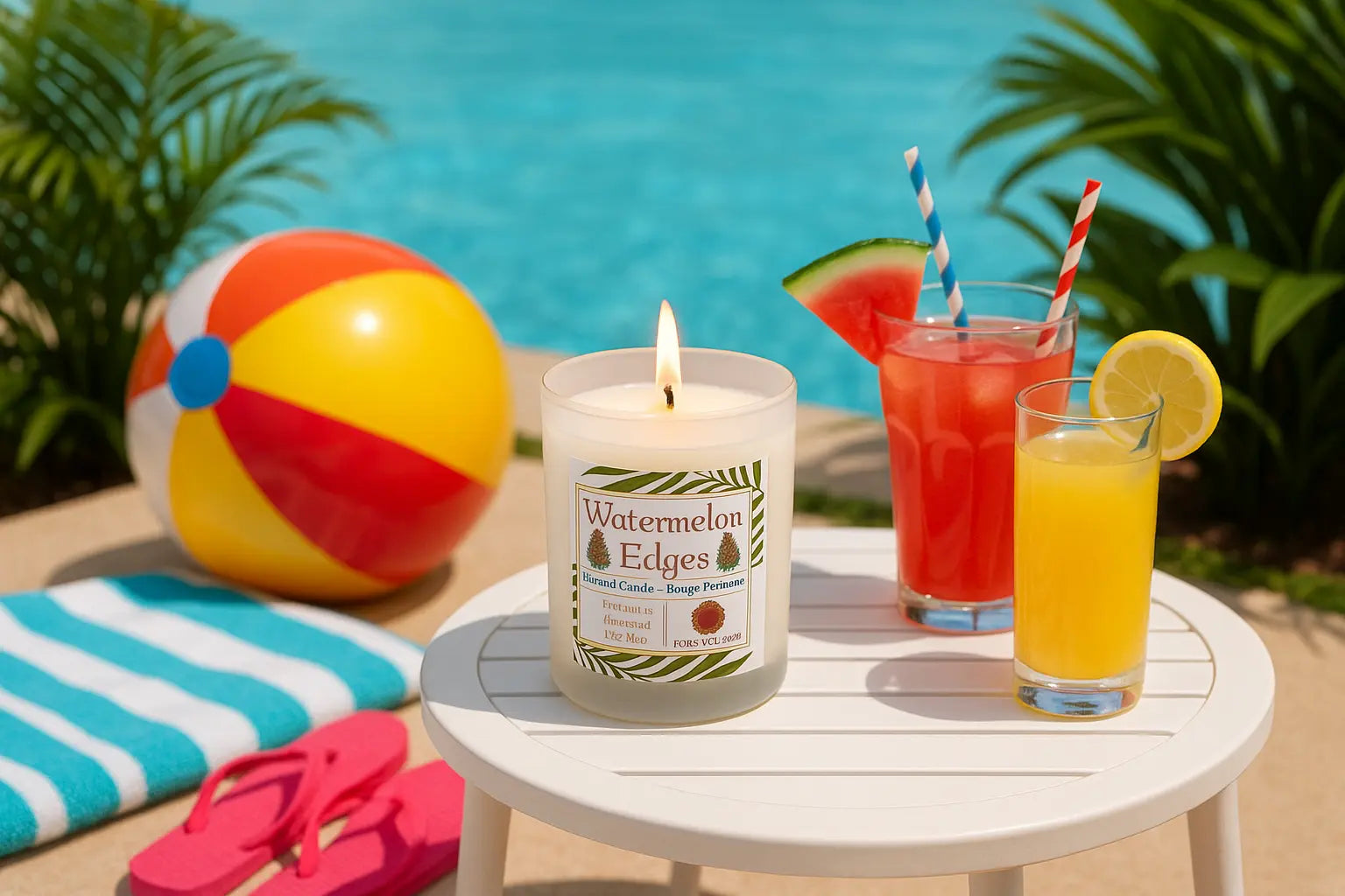 Fresh watermelon candle 15oz My Store