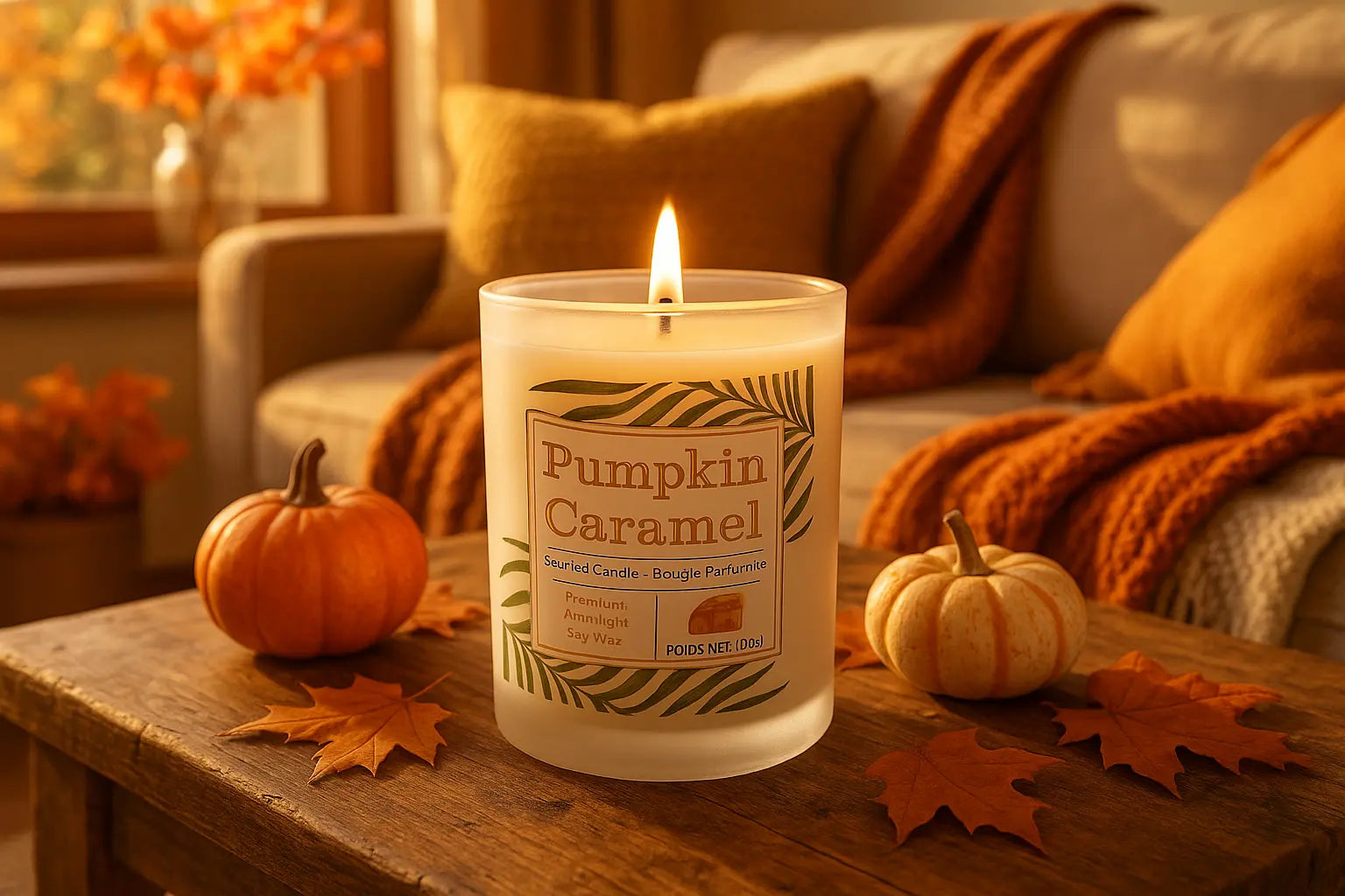 Pumkin caramel candle 15oz My Store