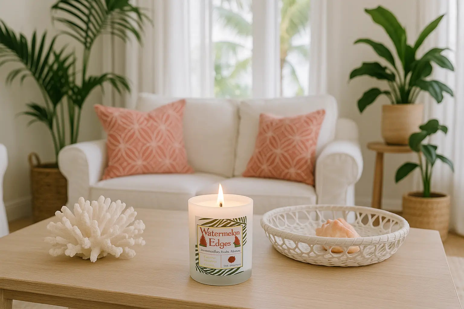 Fresh watermelon candle 15oz My Store