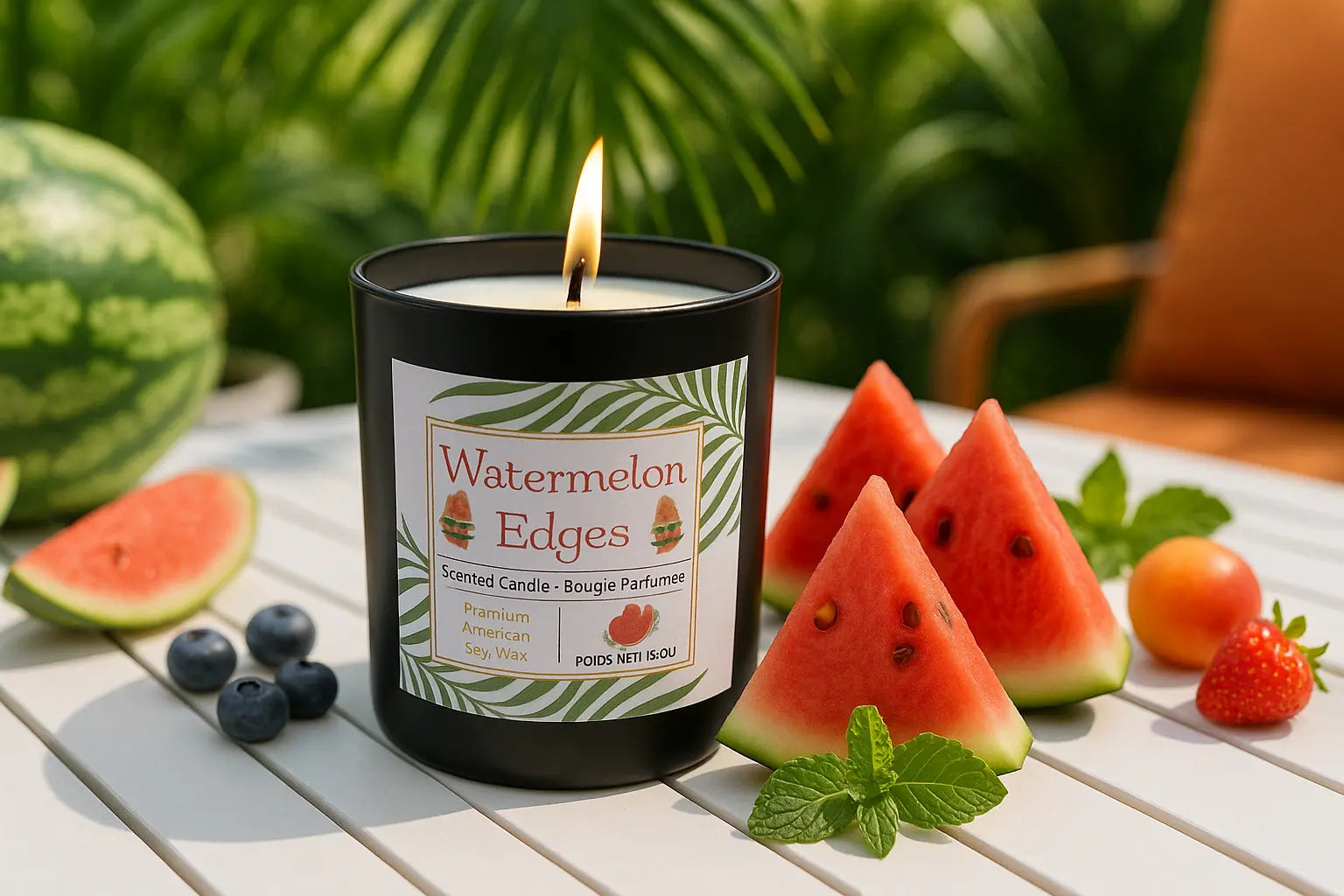 Fresh watermelon candle 15oz My Store