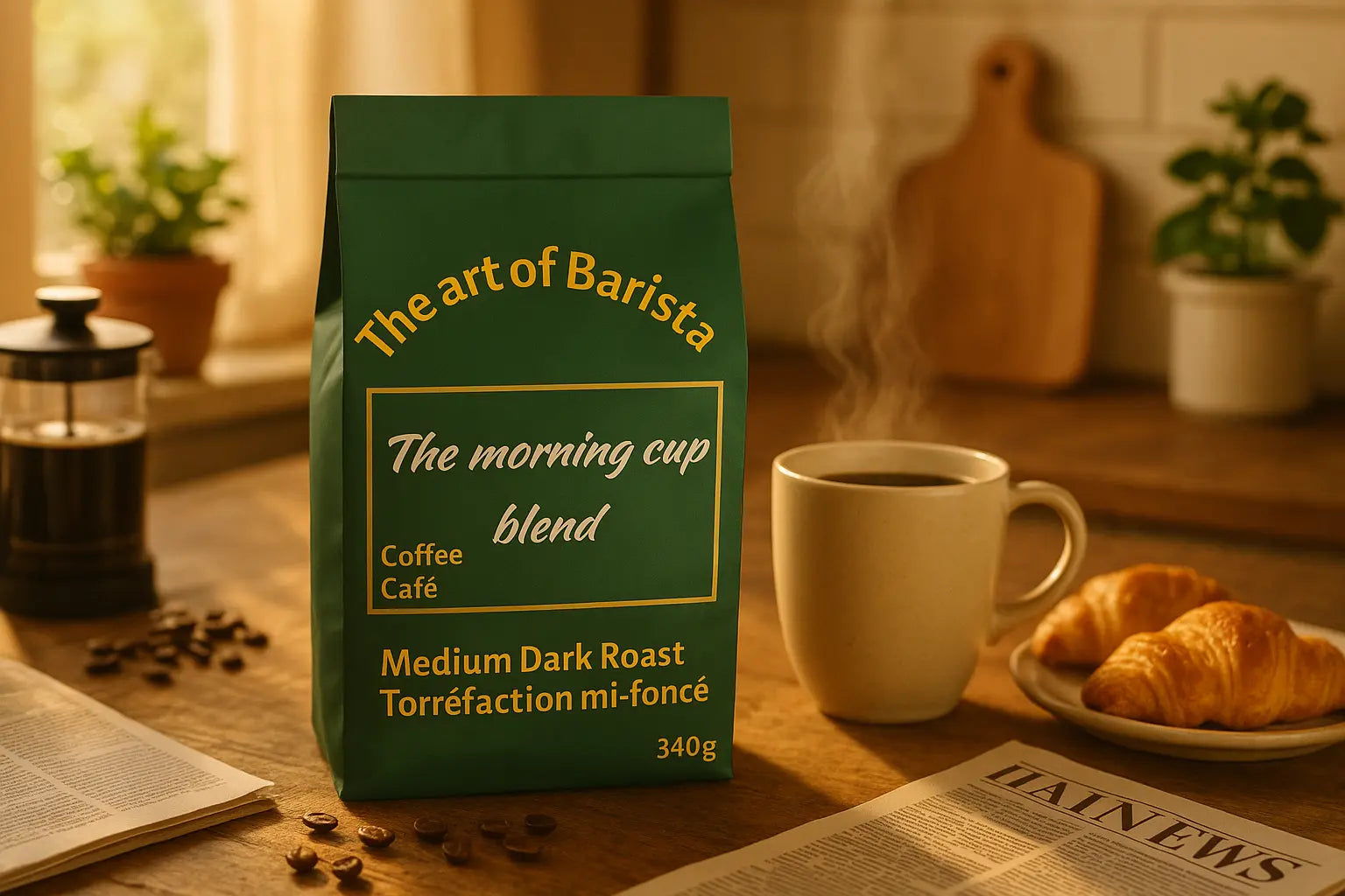 The Morning Cup Blend (Medium Roast) Relaxa Candle Canada