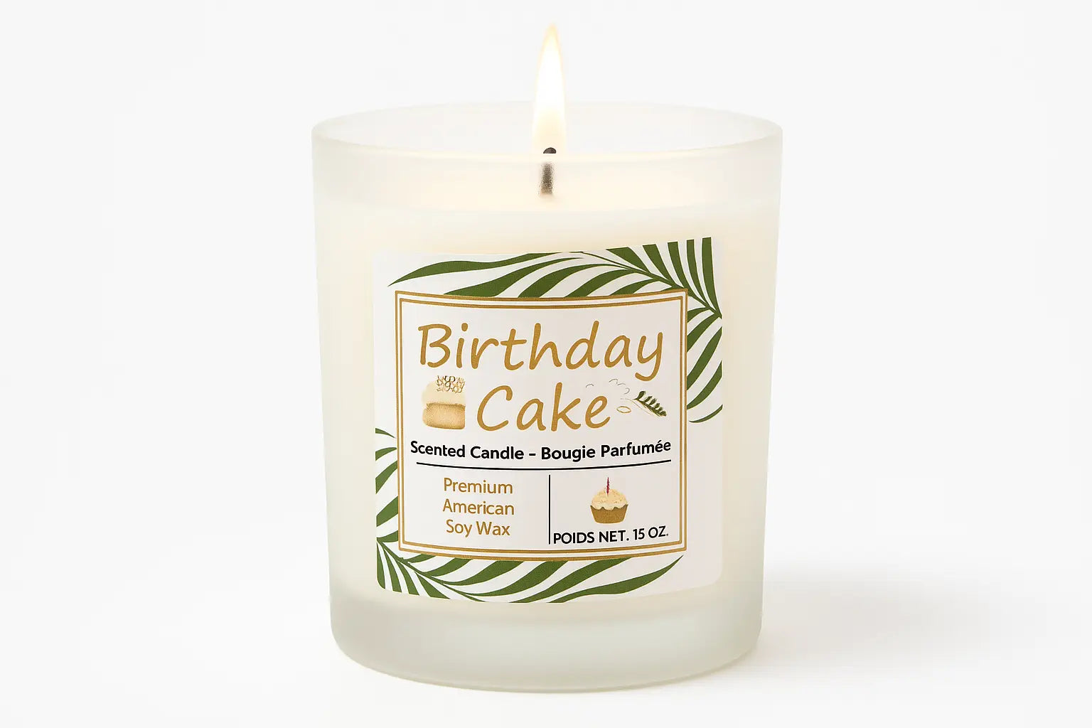 Super birthday cake candle 15oz My Store