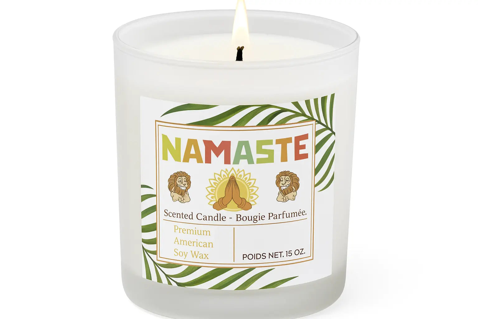 Namaste scented candle 15oz My Store