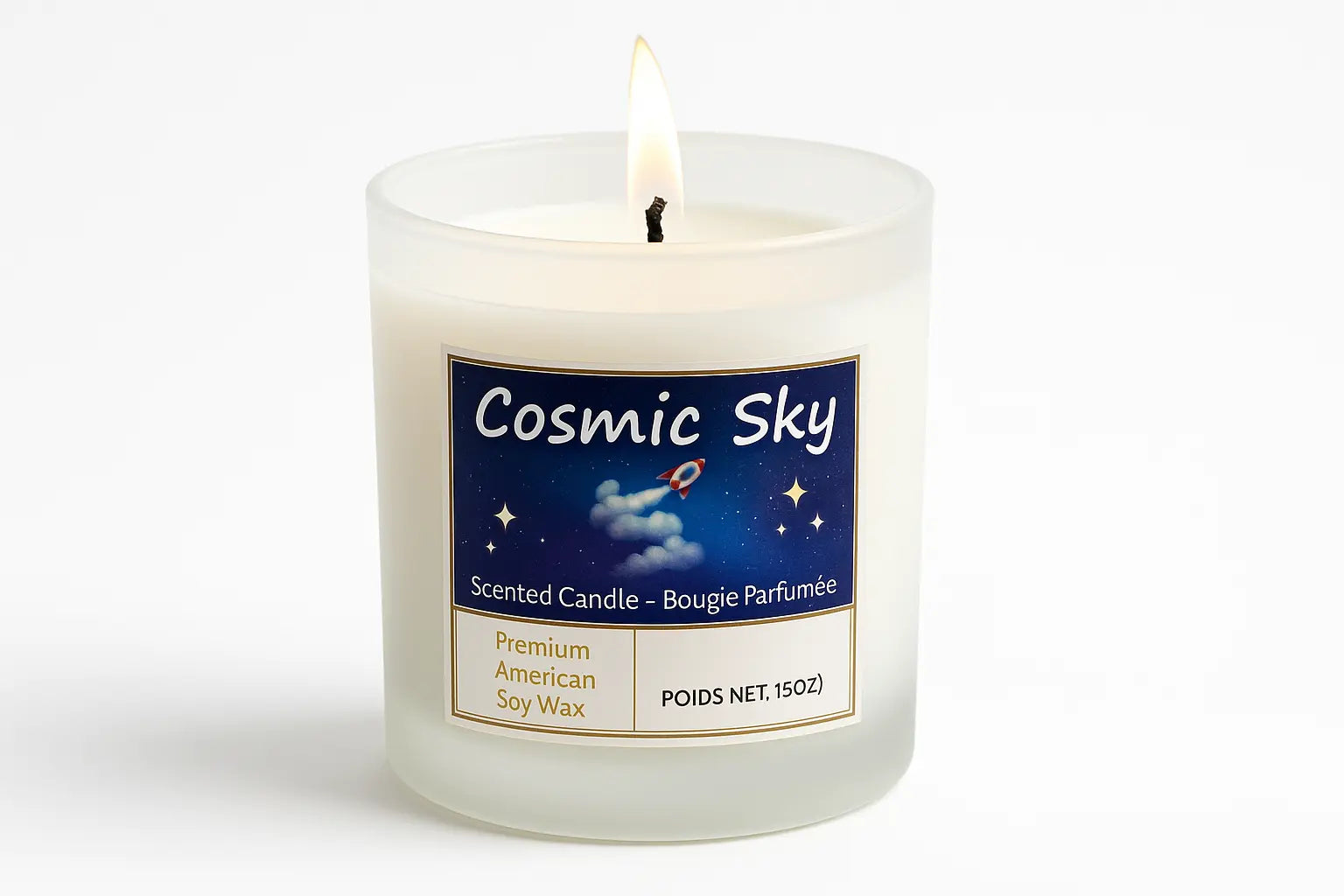 Cosmic sky scented candle 15oz My Store