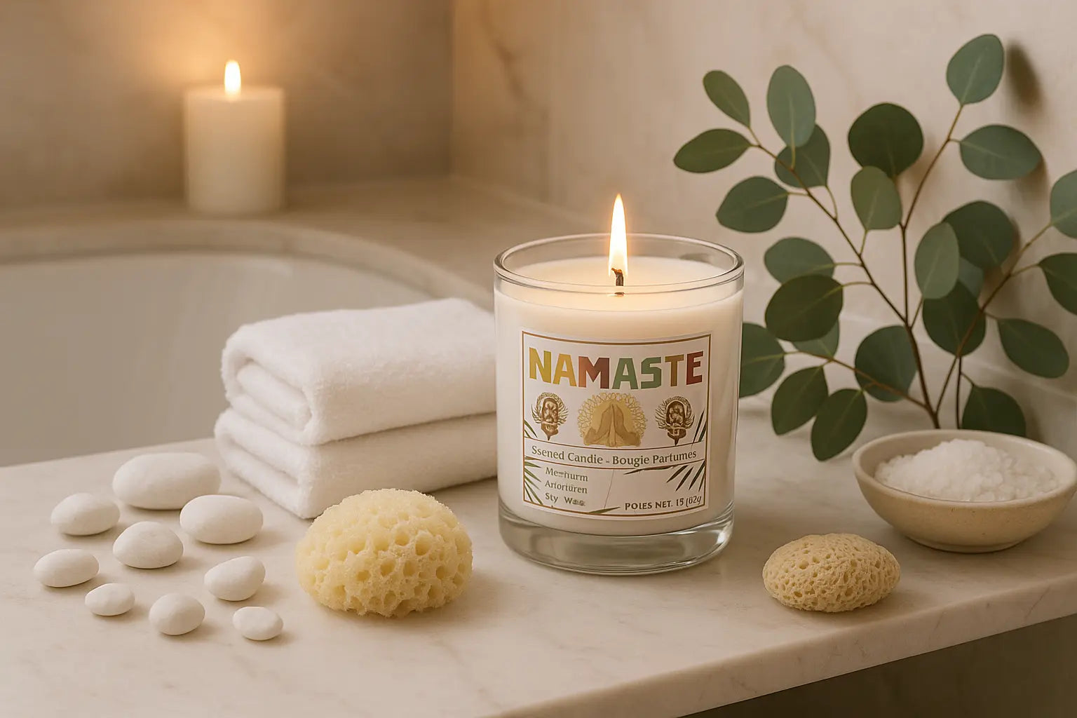 Namaste scented candle 15oz My Store