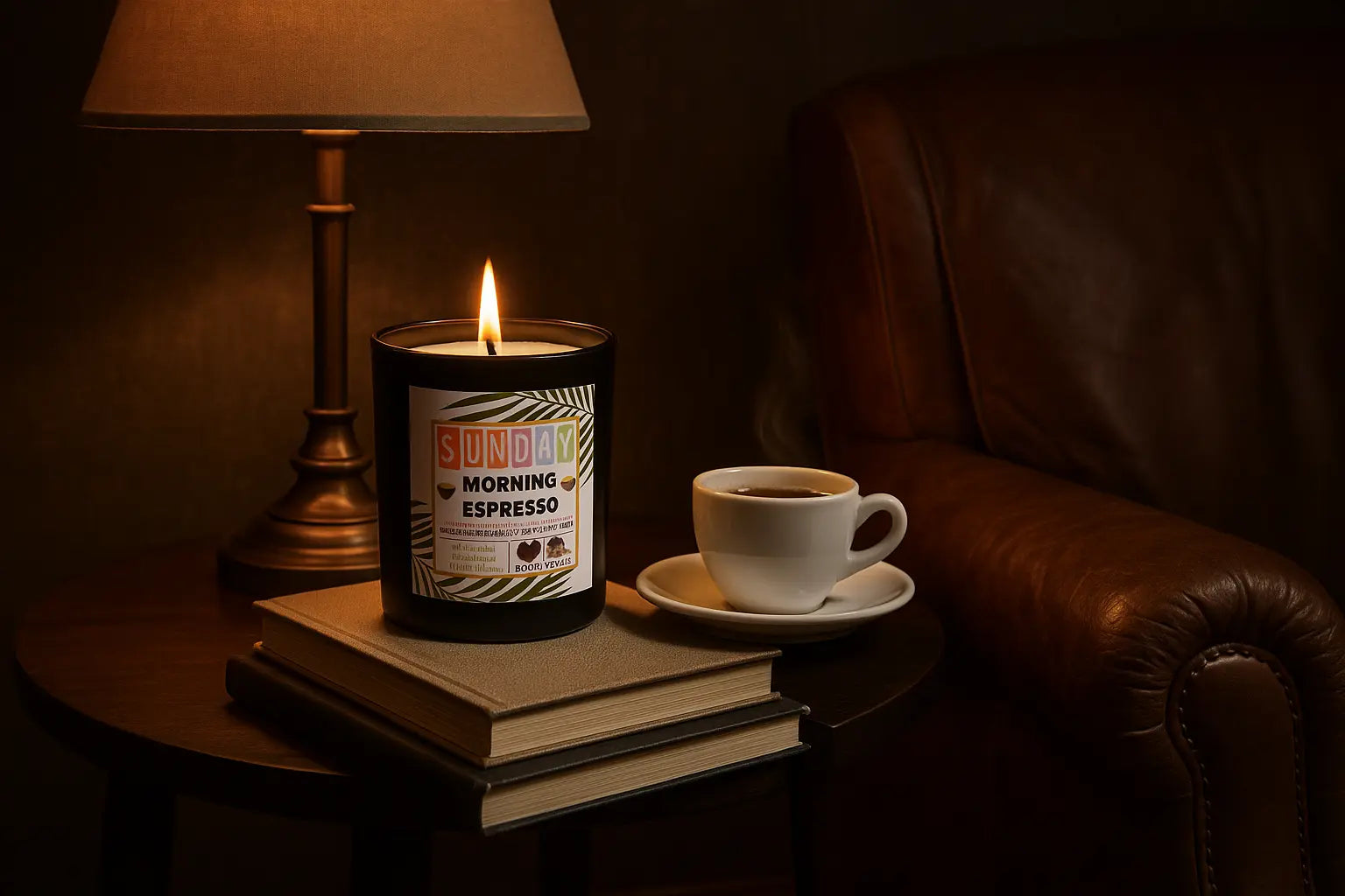 Sunday morning espresso candle 15oz My Store