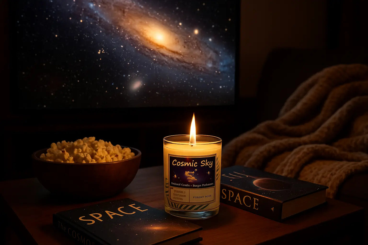 Cosmic sky scented candle 15oz My Store