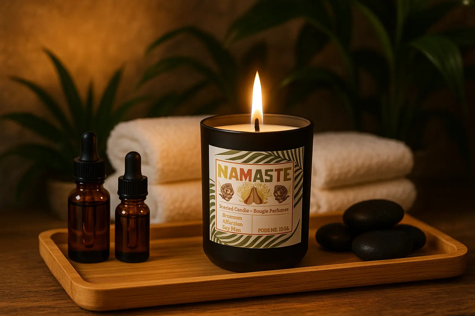 Namaste scented candle 15oz My Store