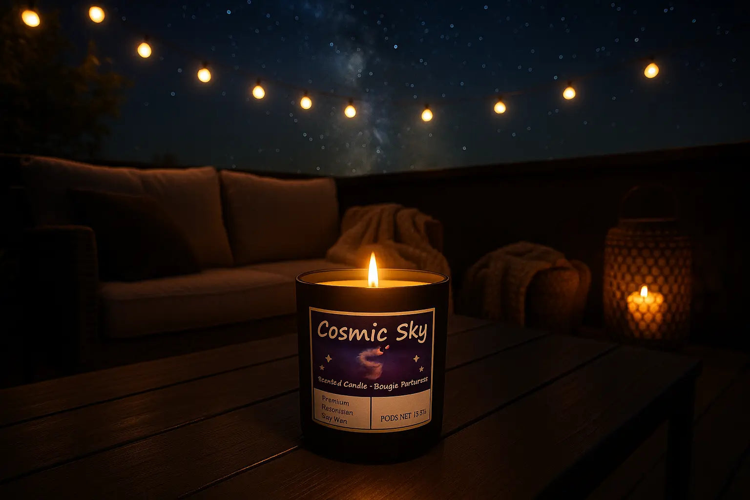 Cosmic sky scented candle 15oz My Store