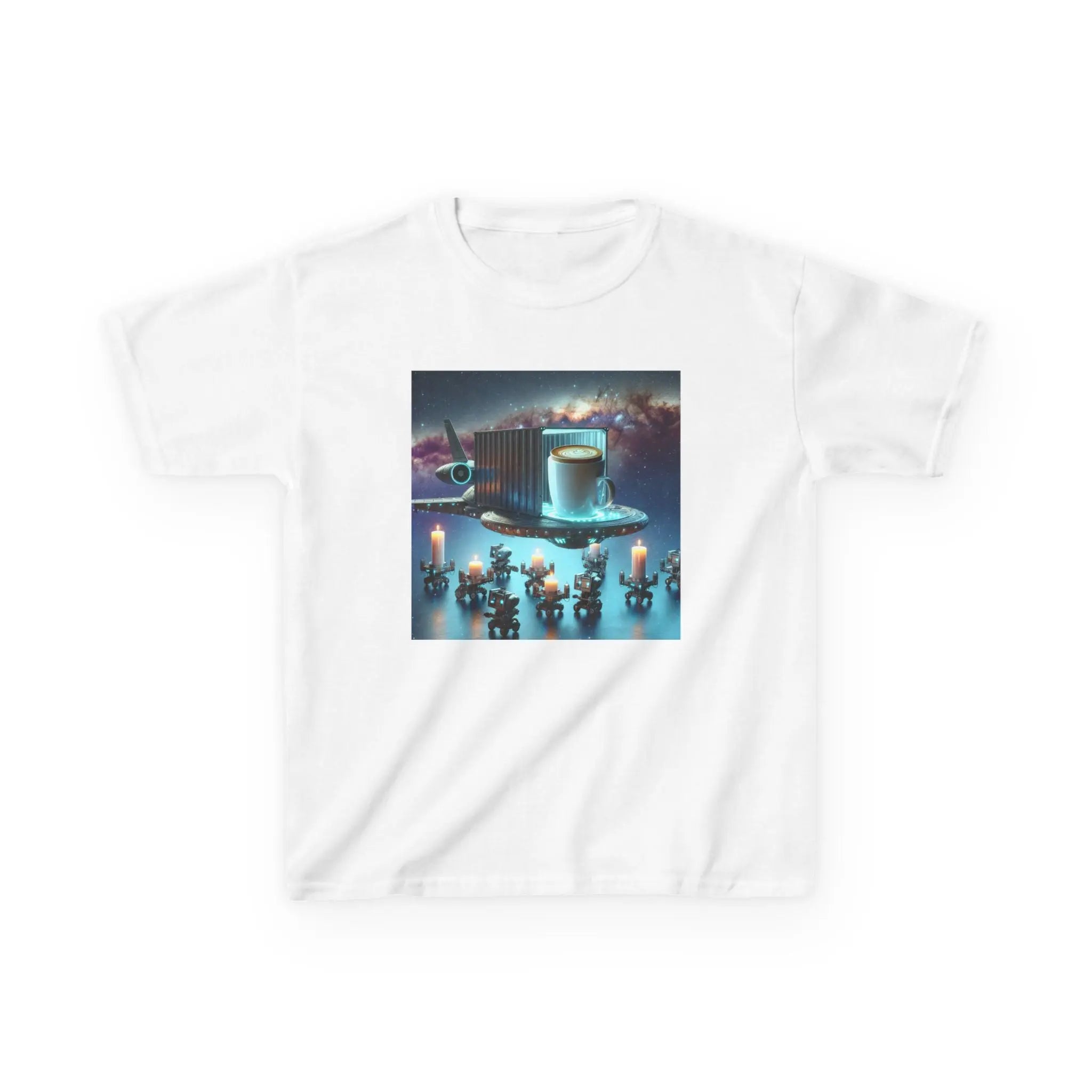 Cosmic Adventure Kids Tee - 'We Deliver Everywhere' Design Printify