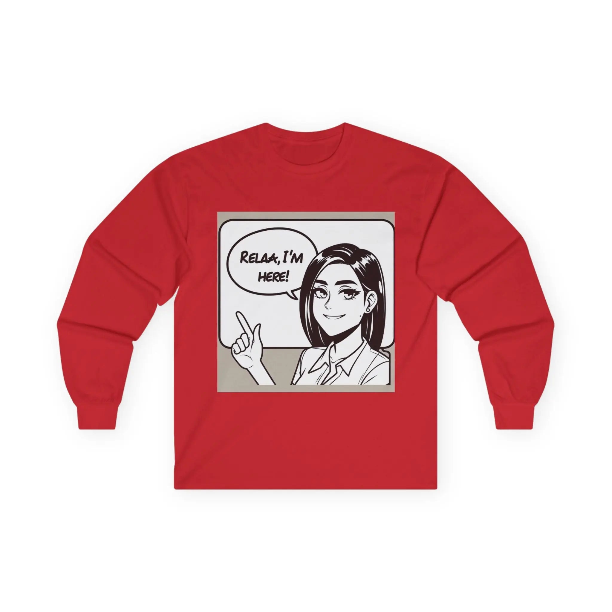 Relaxa Galaxy Unisex Ultra Cotton Long Sleeve Tee Printify