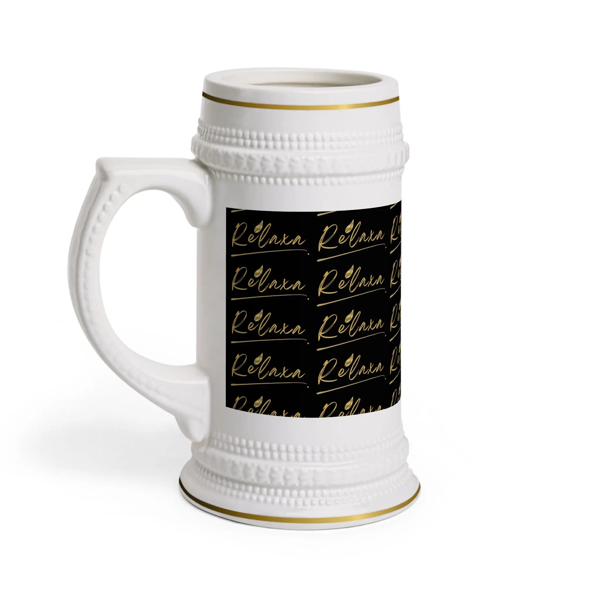 Elegant Stein Mug - Perfect for Beer Lovers and Celebrations Printify