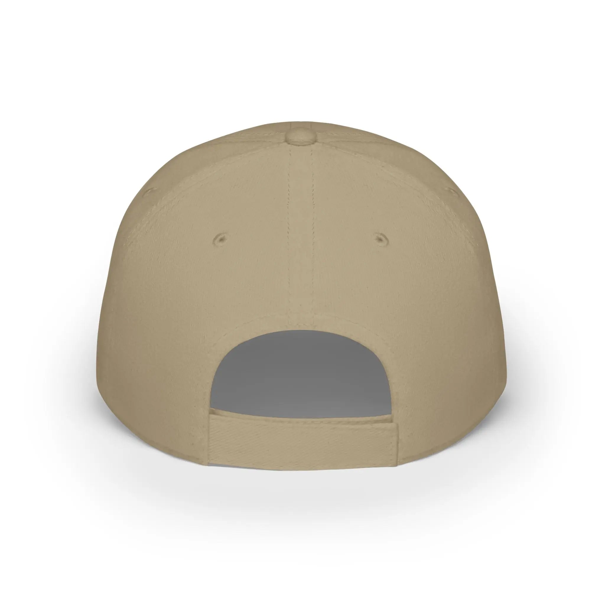 Relaxa Red Baseball Cap - Stylish Low Profile Cap for Casual Outings Printify