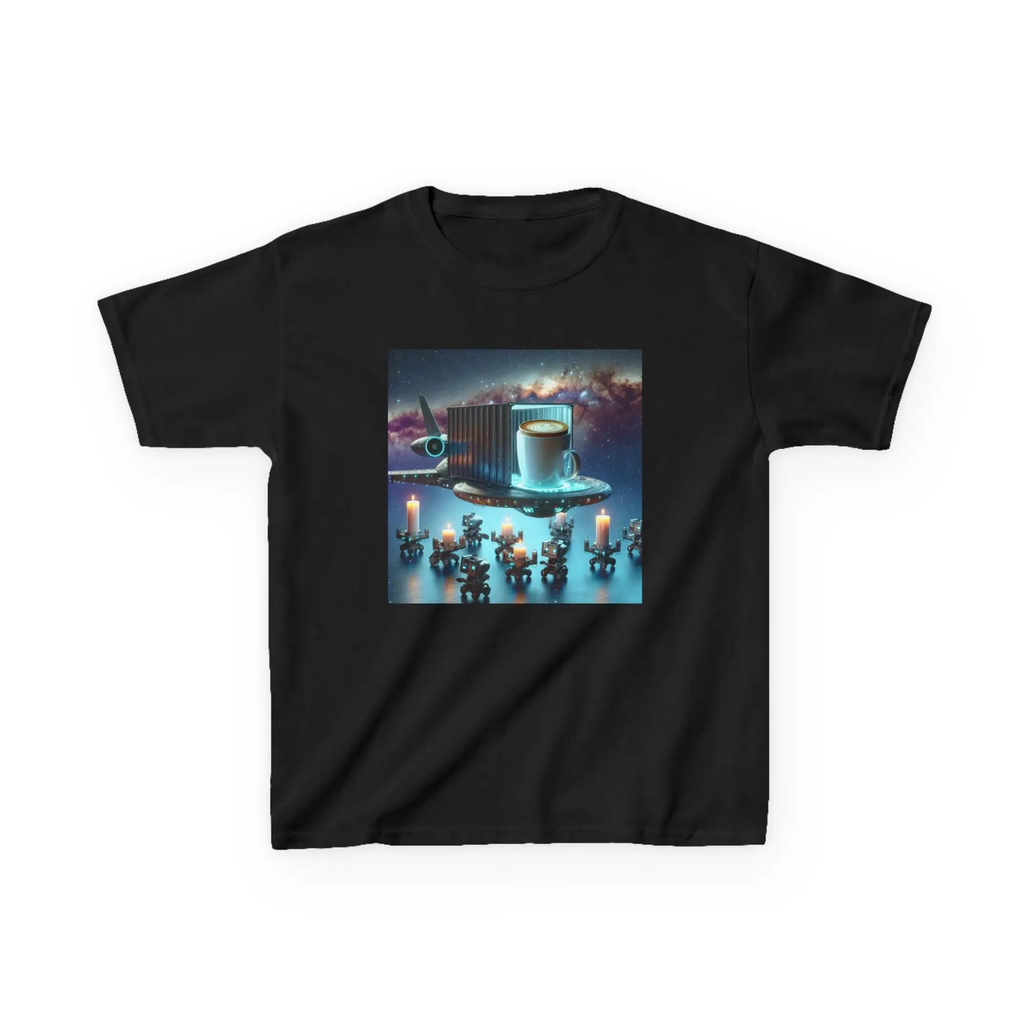 Cosmic Adventure Kids Tee - 'We Deliver Everywhere' Design Printify