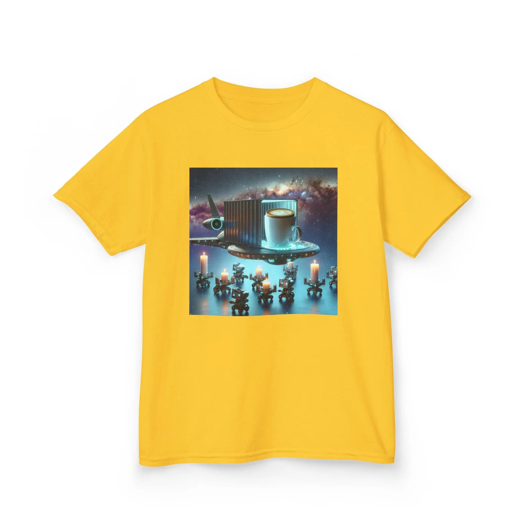 Cosmic Adventure Kids Tee - 'We Deliver Everywhere' Design Printify