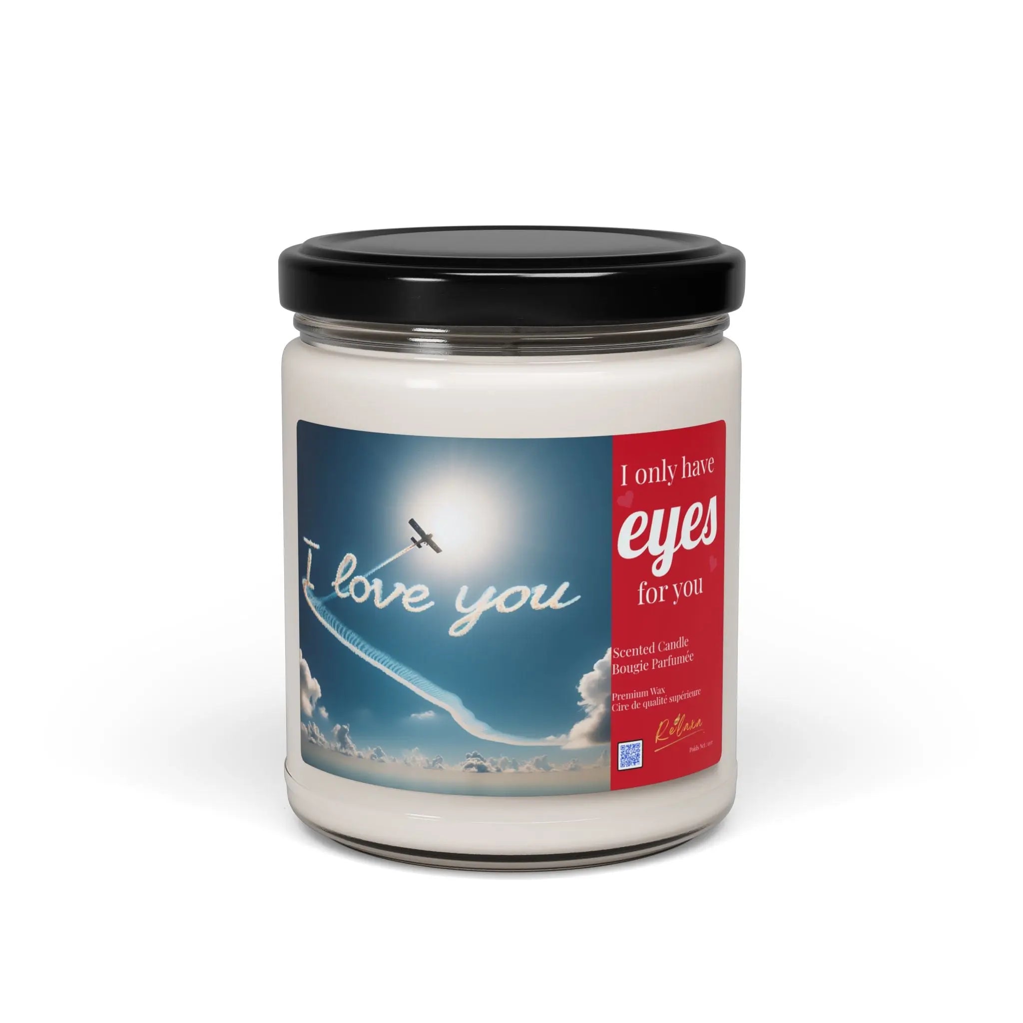 Romantic Scented Soy Candle - 'I Love You' - Perfect Gift for Valentine’s Day, Anniversaries, and Love Celebrations Printify