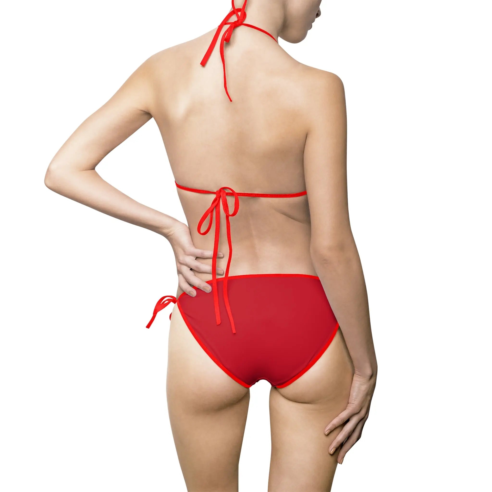 Relaxa Tropical Sunset Women's Bikini Swimsuit - Perfect for Beach Days & Pool Parties Printify