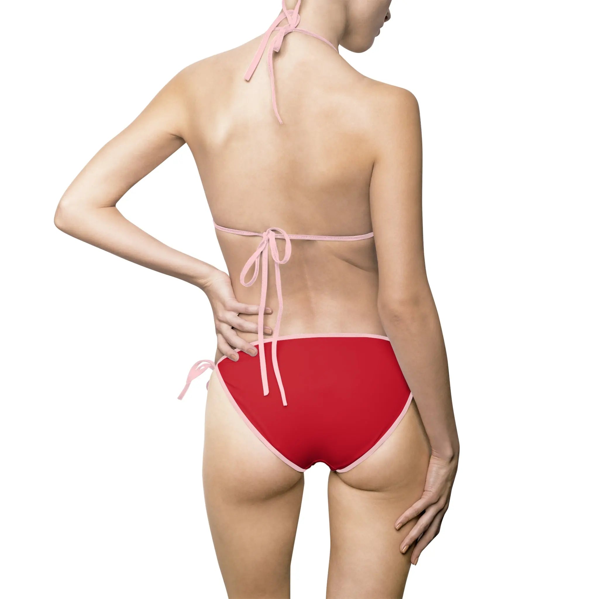 Relaxa Tropical Sunset Women's Bikini Swimsuit - Perfect for Beach Days & Pool Parties Printify