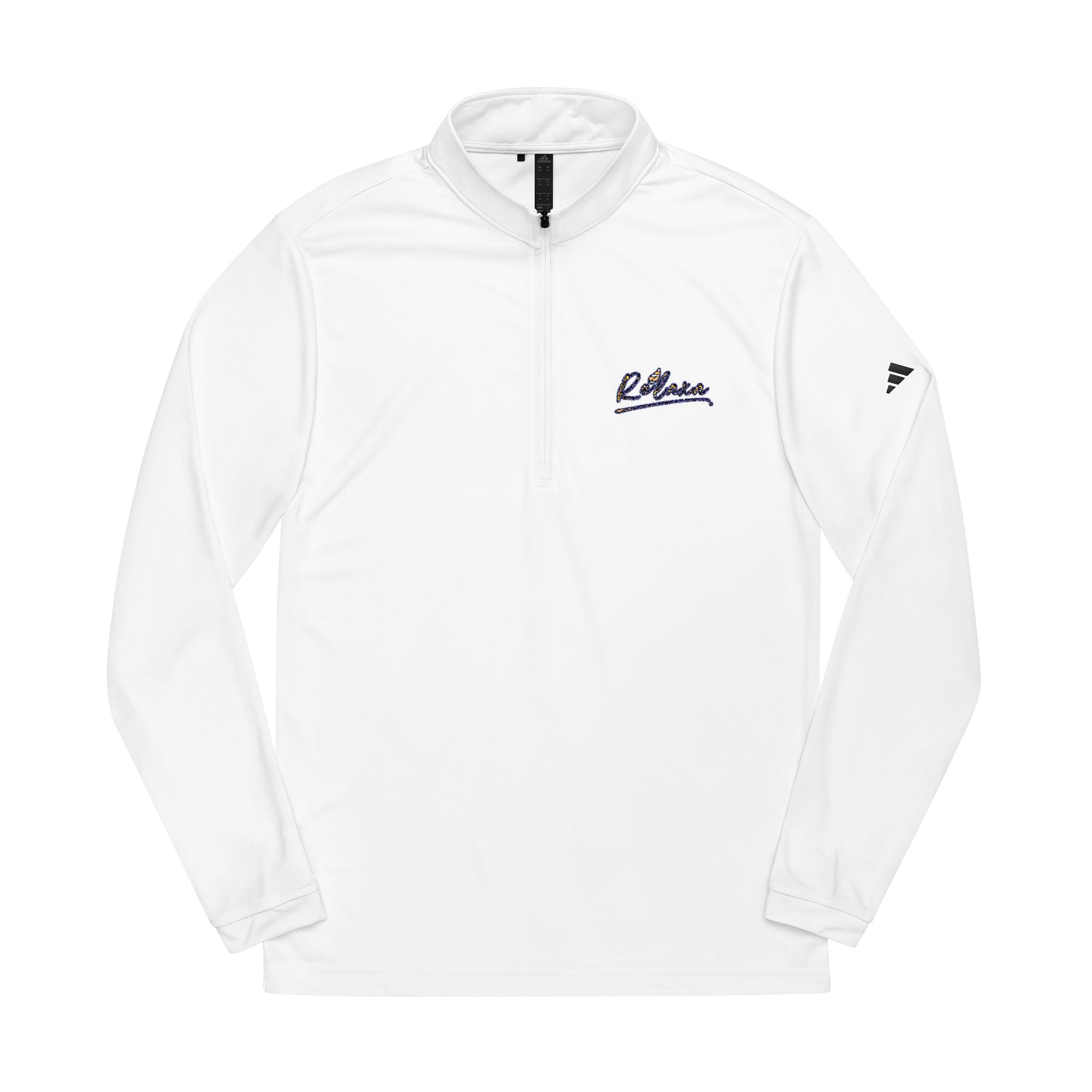 Athletic Pullover - Premium Embroidered adidas® Quarter-Zip for Athletes & Fitness Enthusiasts Printify