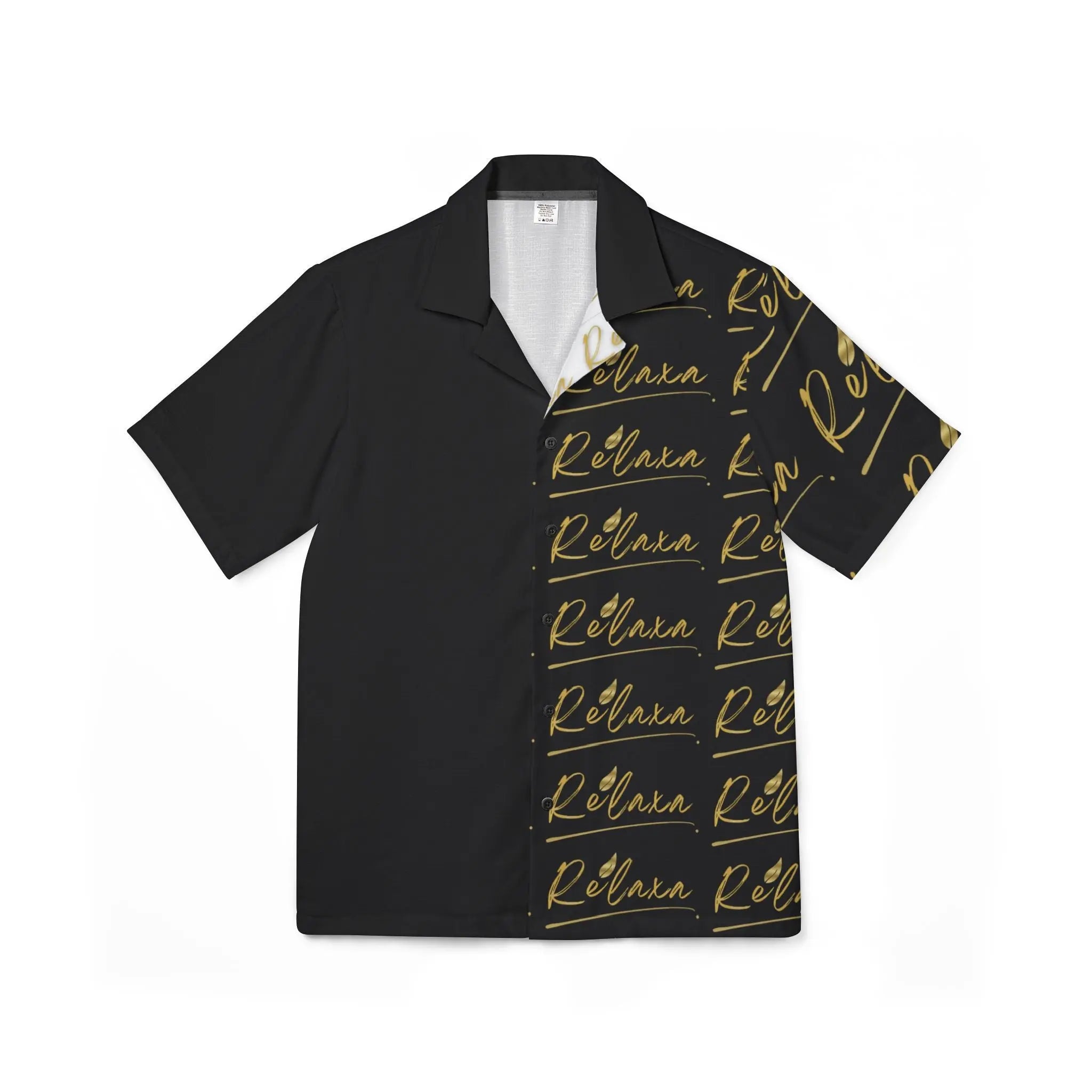 Relaxa Men’s Hawaiian Camp Shirt for Casual Summer Vibes Printify