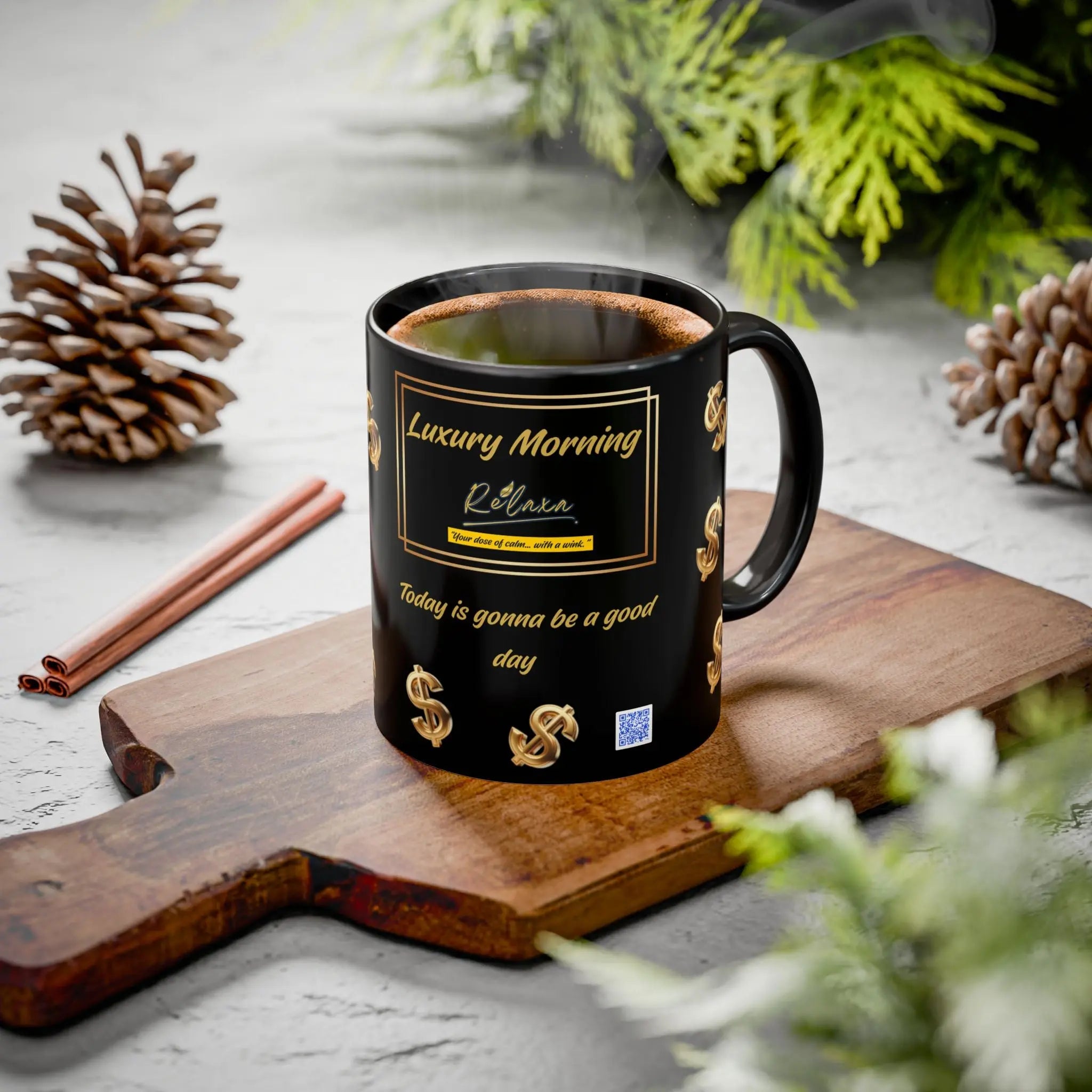 Money maker- 11oz & 15oz - Perfect for Coffee Lovers & Gift Giving Printify