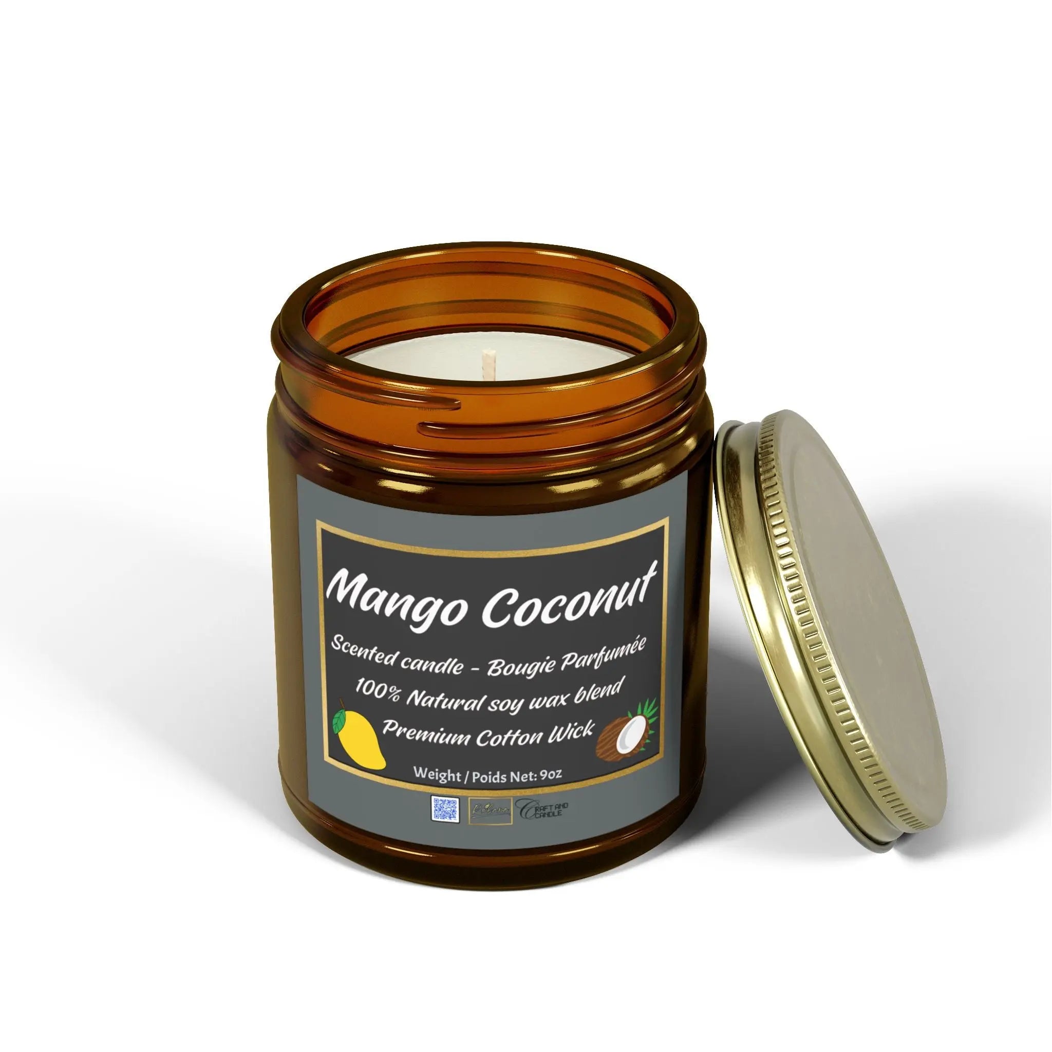 Mango Coconut Candle Relaxa Candle Canada