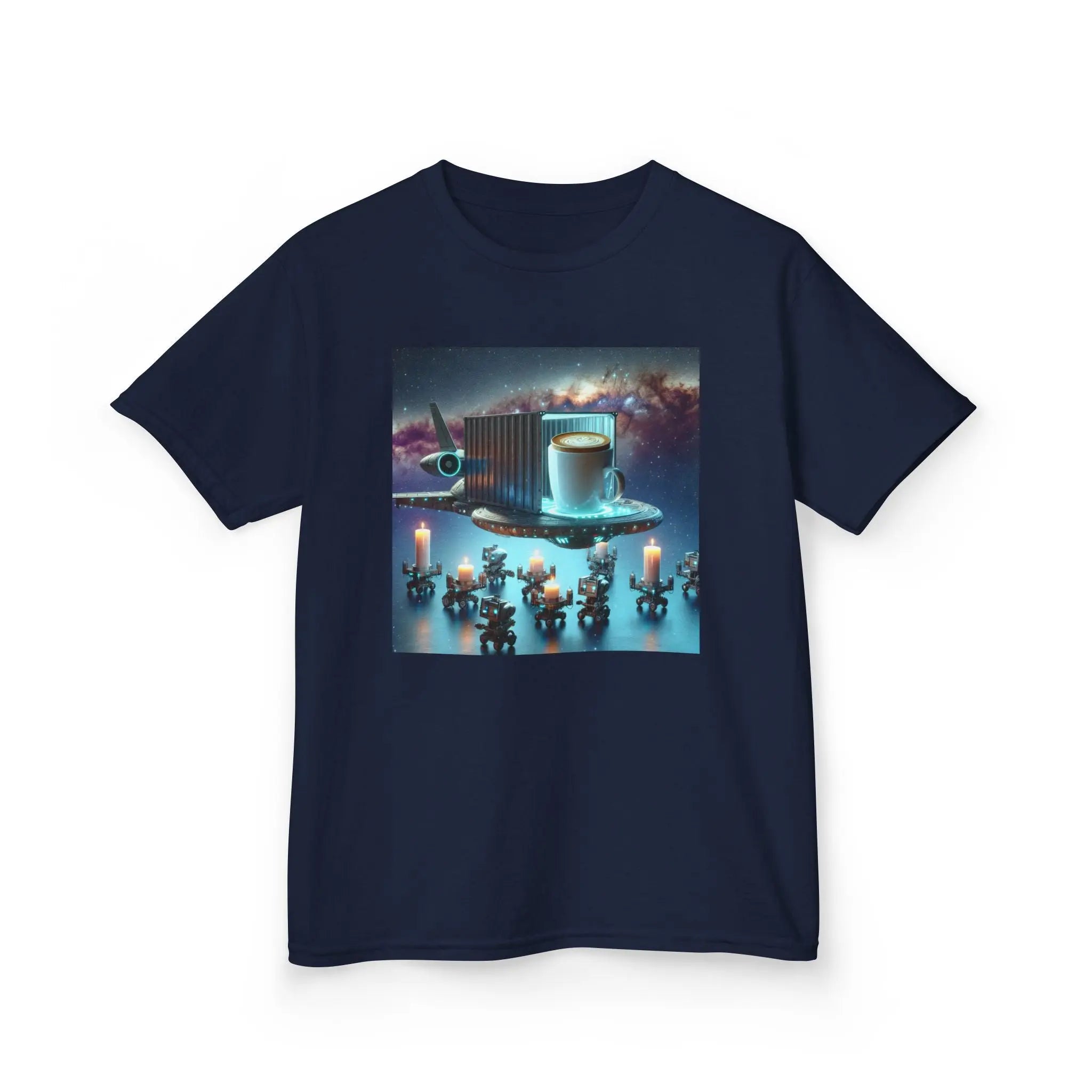 Cosmic Adventure Kids Tee - 'We Deliver Everywhere' Design Printify