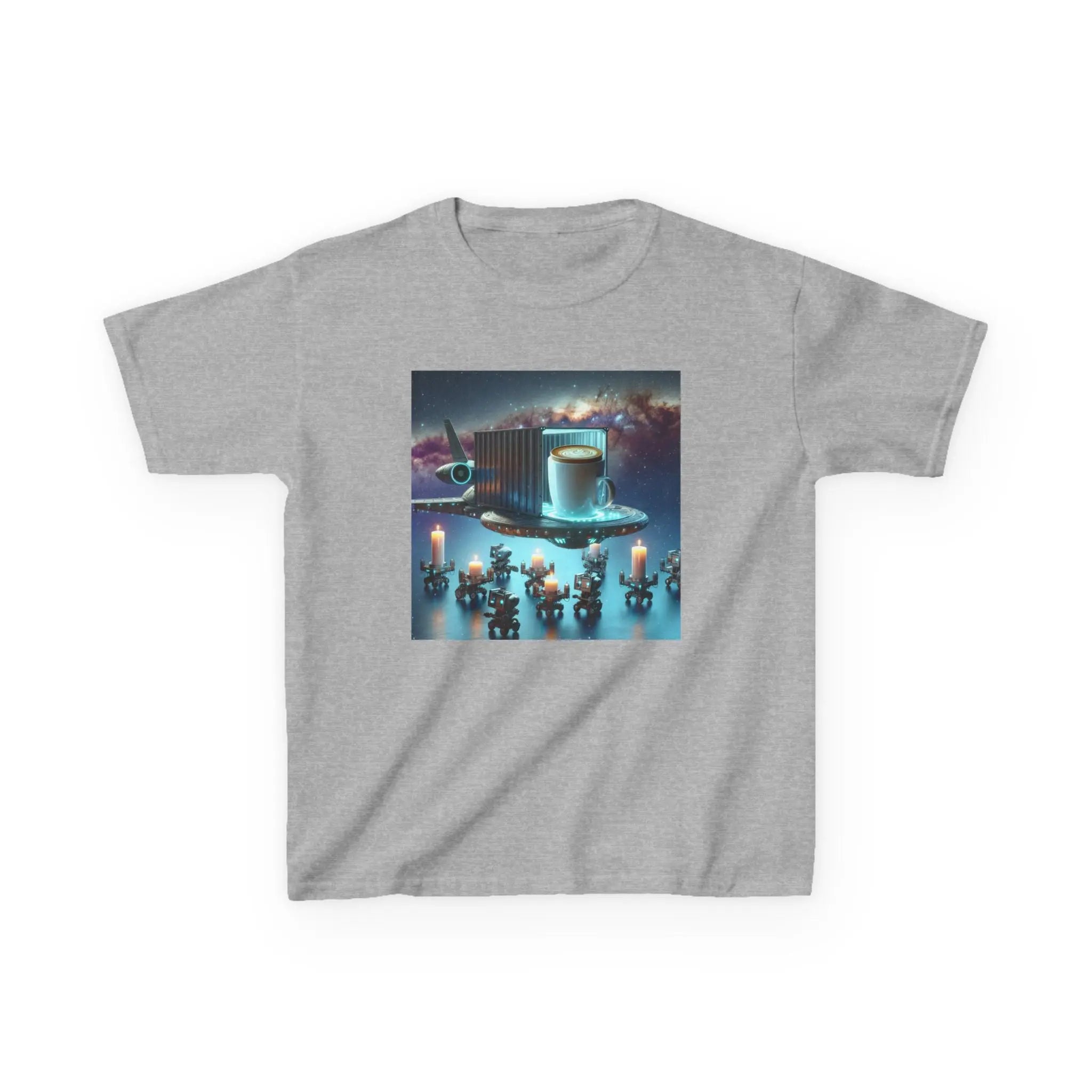 Cosmic Adventure Kids Tee - 'We Deliver Everywhere' Design Printify
