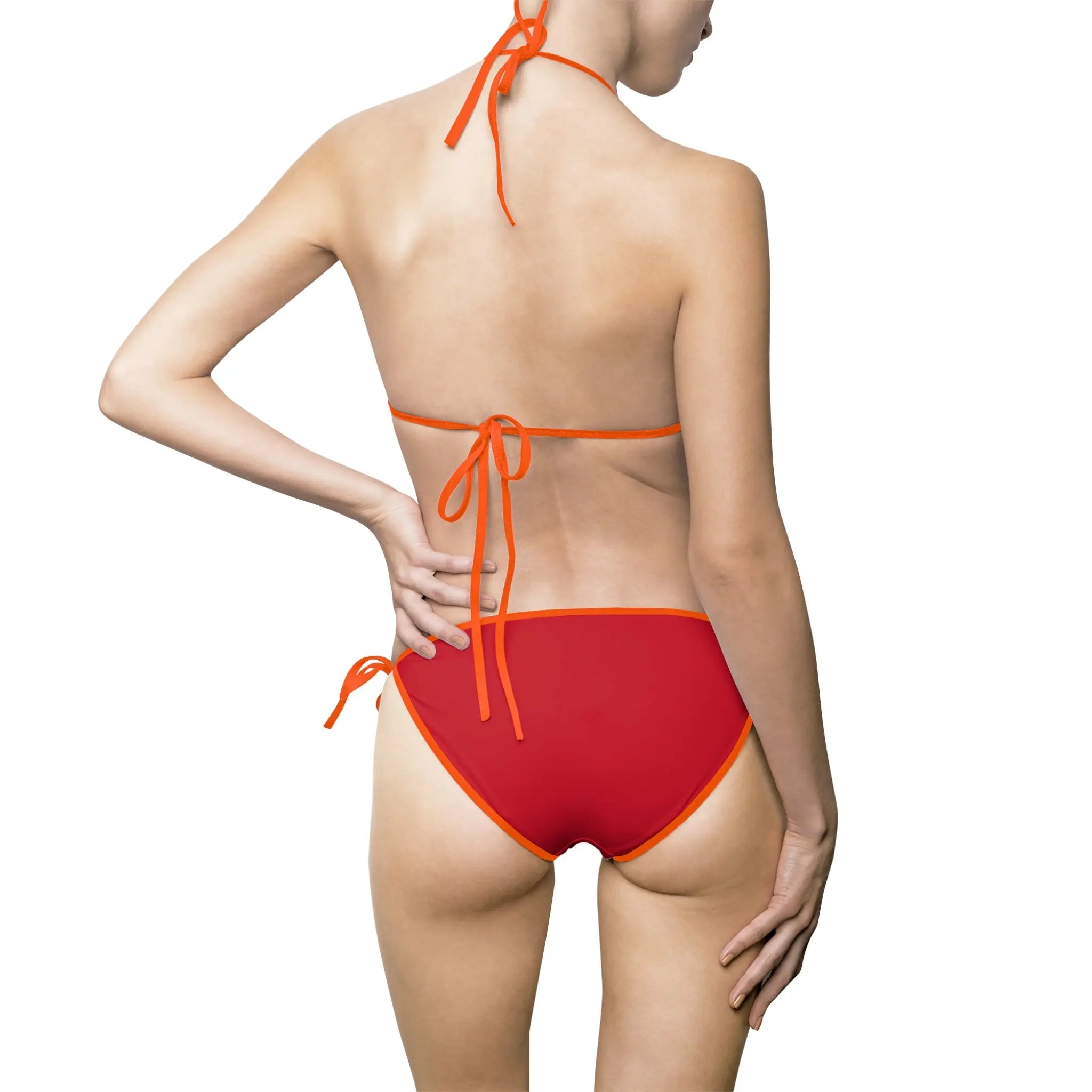 Relaxa Tropical Sunset Women's Bikini Swimsuit - Perfect for Beach Days & Pool Parties Printify