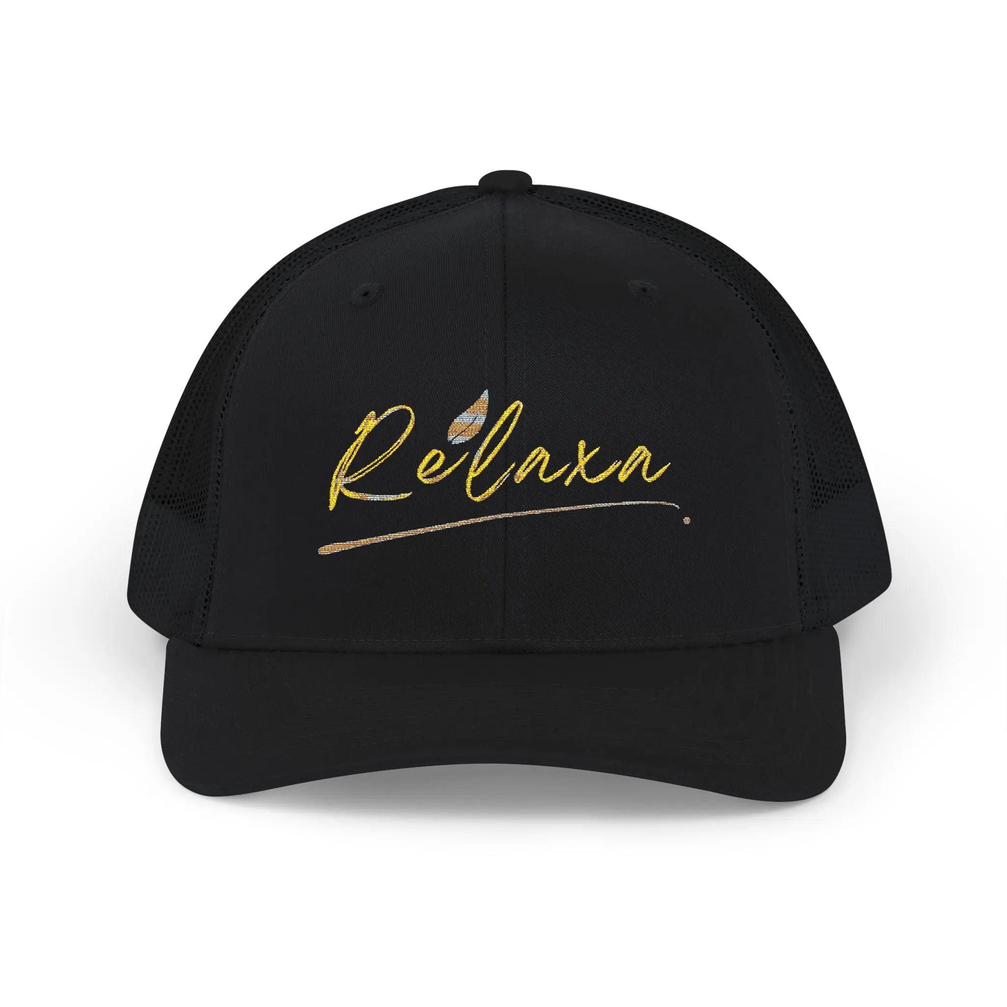 Relaxing Snapback Trucker Cap - Stylish Embroidered Hat Printify