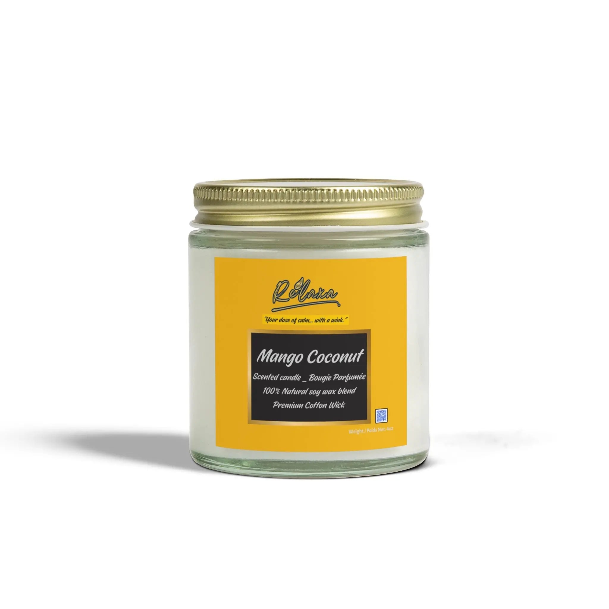 Mango Coconut Candle Printify