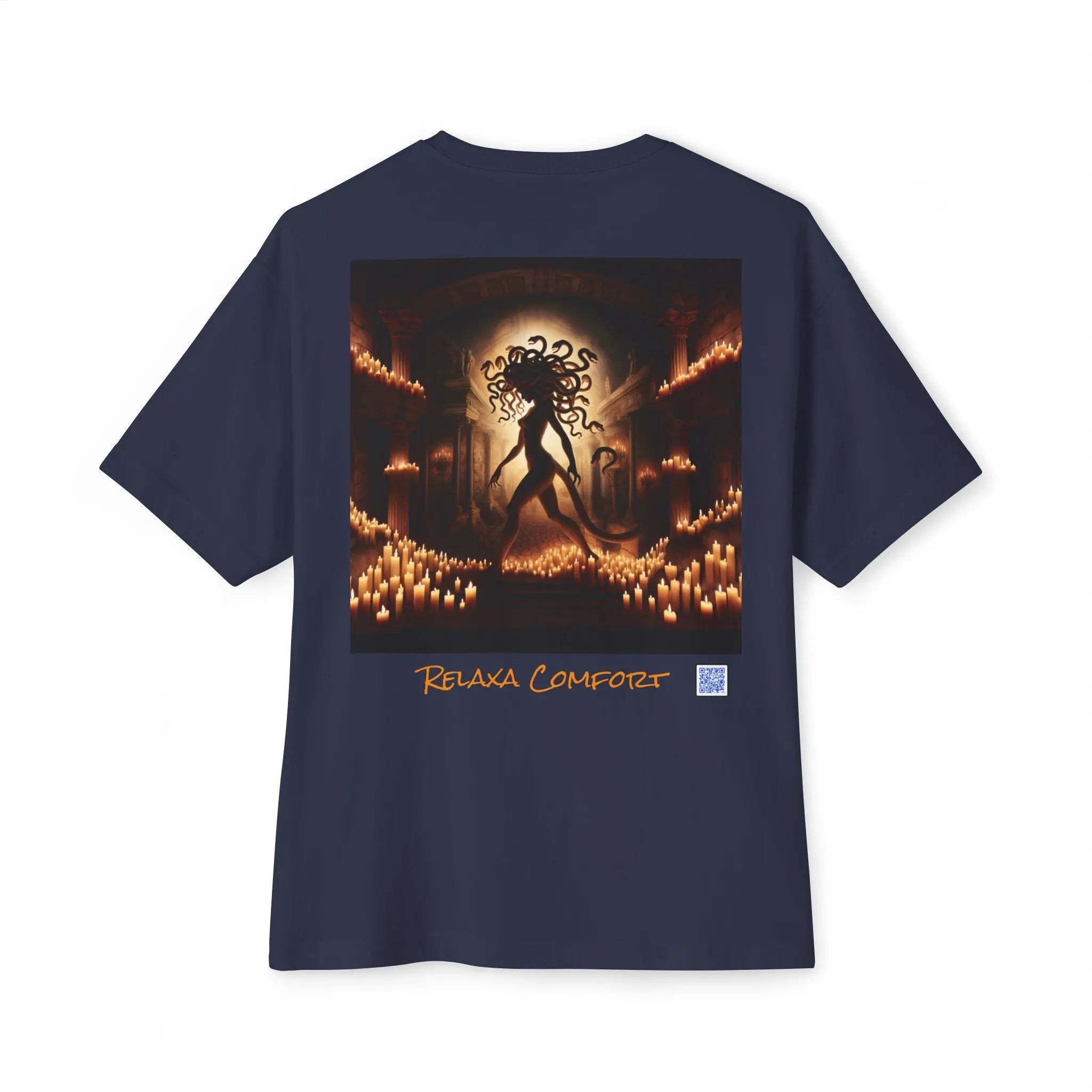 T-shirt surdimensionné Mystical Medusa - T-shirt graphique unisexe pour les amateurs d'art