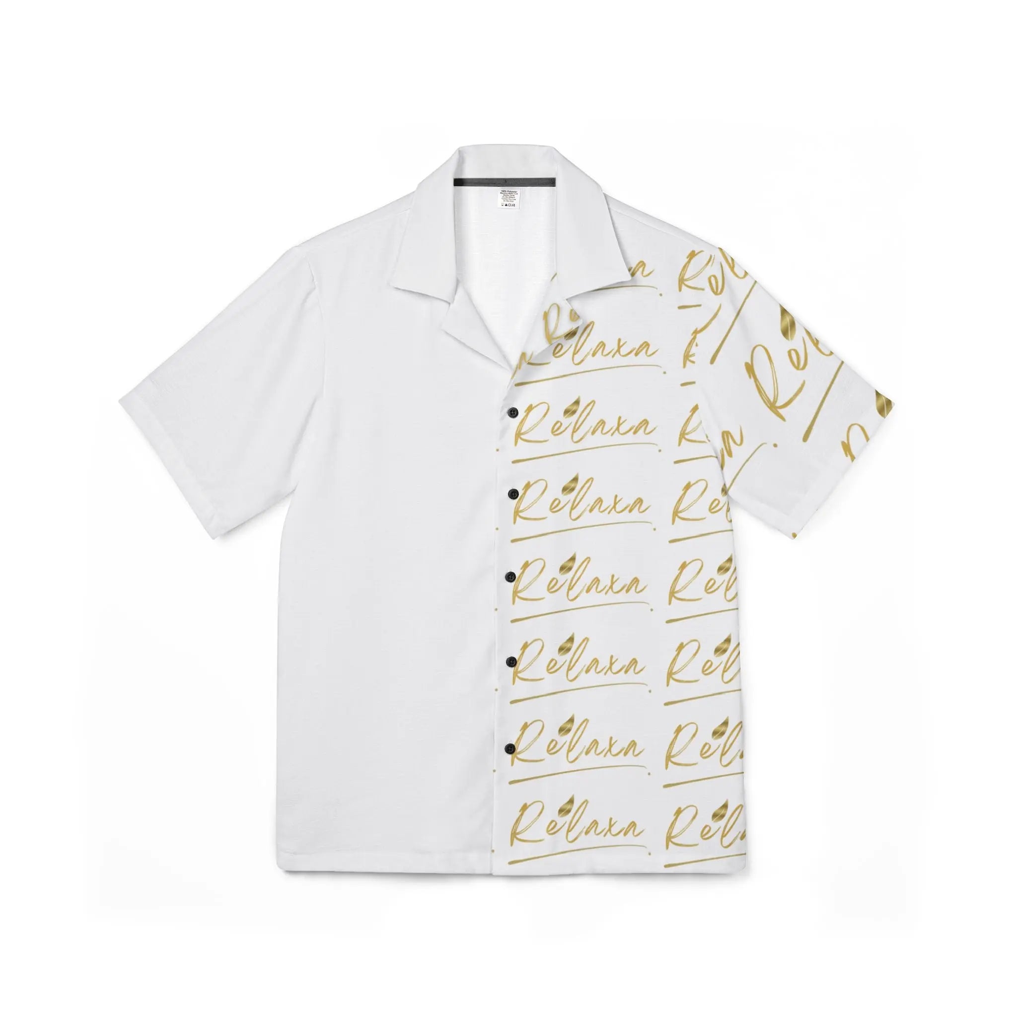 Relaxa Men’s Hawaiian Camp Shirt for Casual Summer Vibes Printify